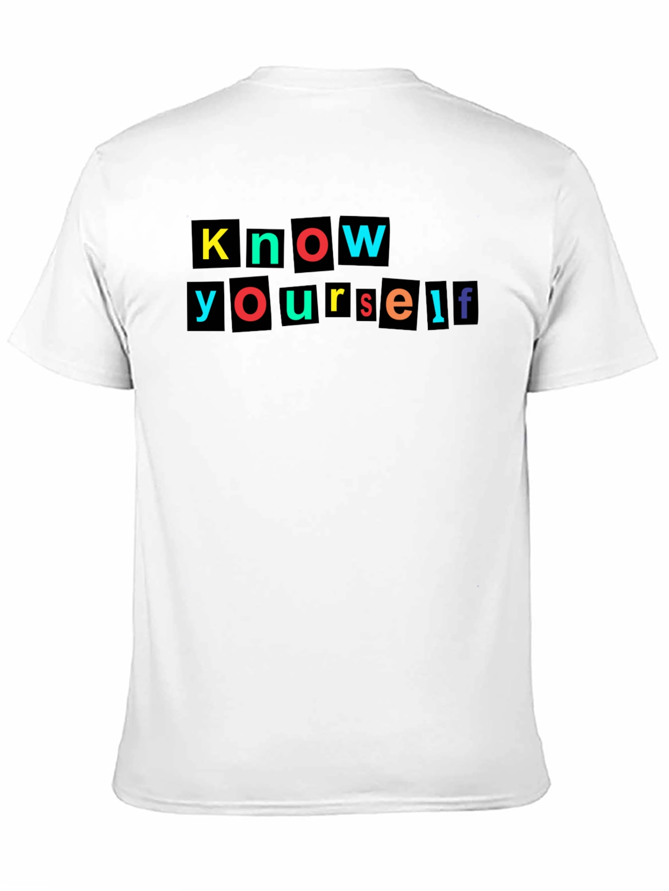 Know Yourself Graphic Tee - Black T-Shirt