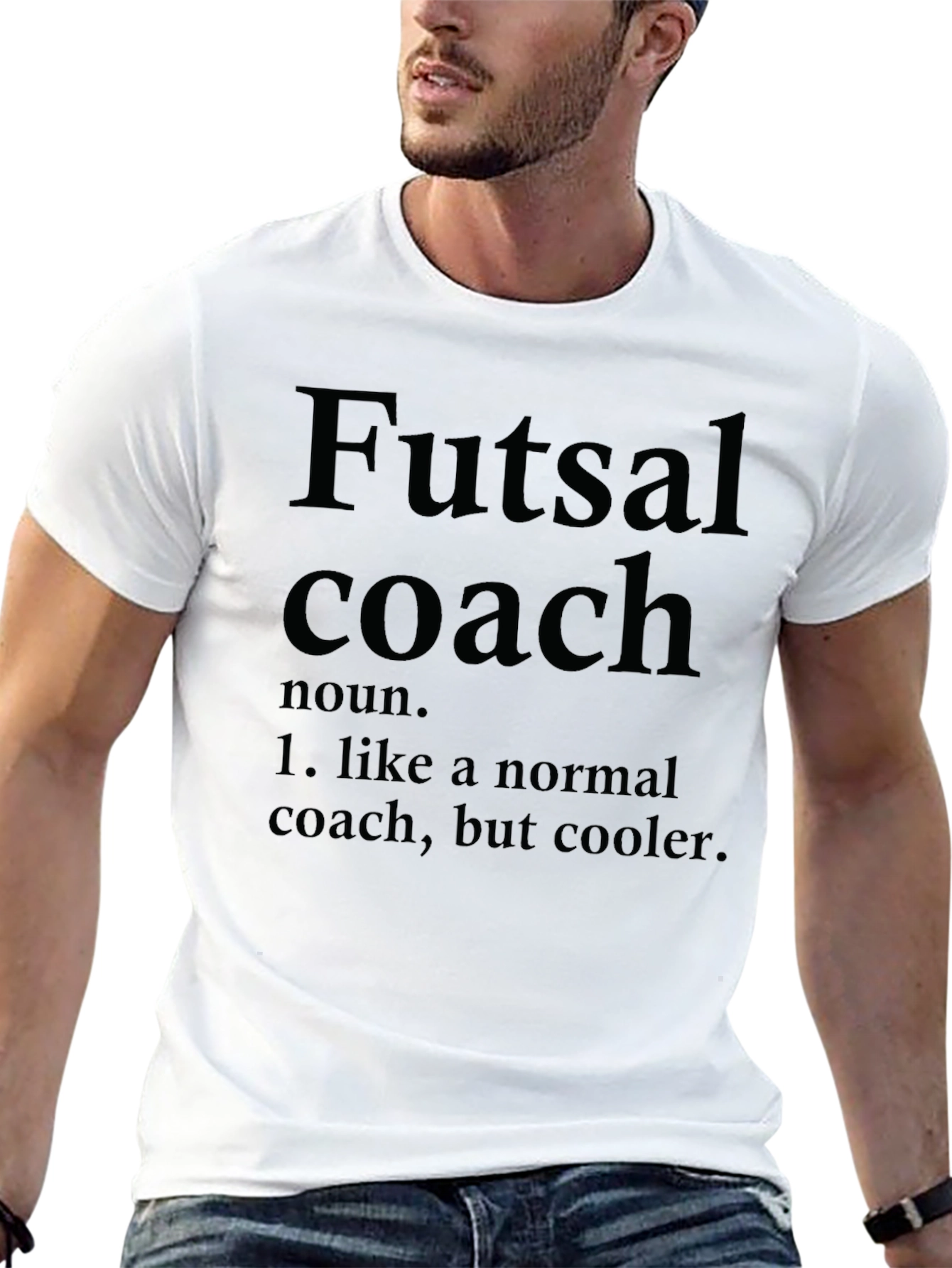 Futsal Coach Definition T-Shirt - Cool Coach Tee