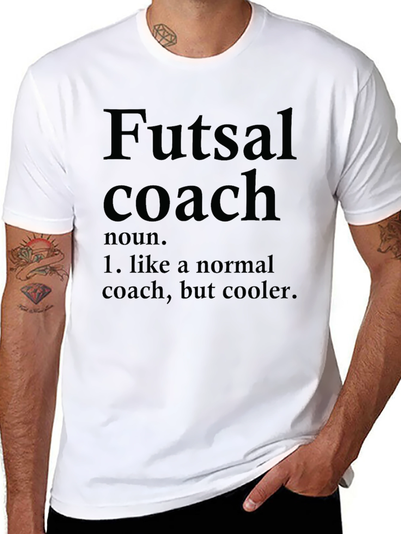 Futsal Coach Definition T-Shirt - Cool Coach Tee