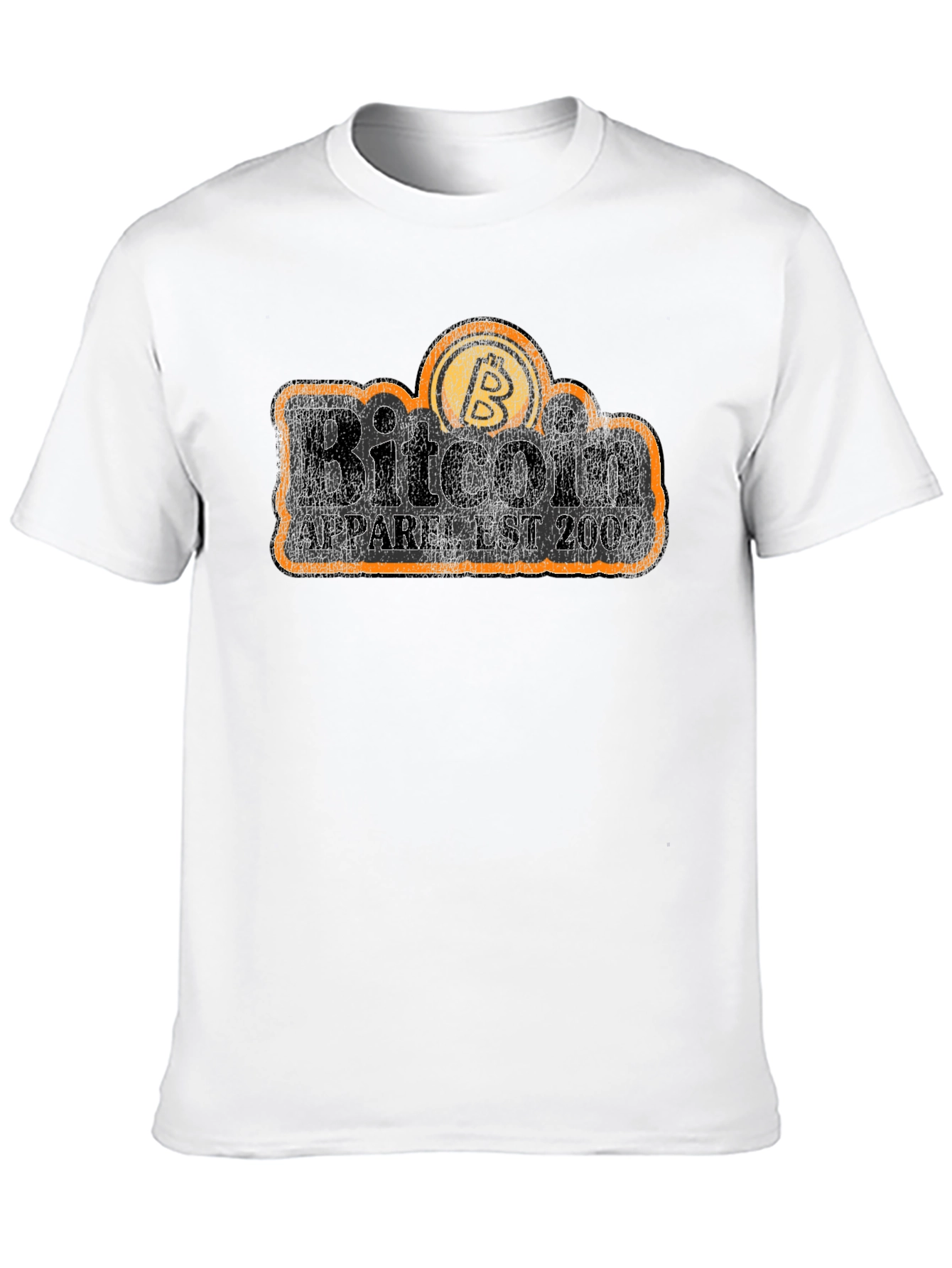 Bitcoin Apparel Est. 2009 Black T-Shirt