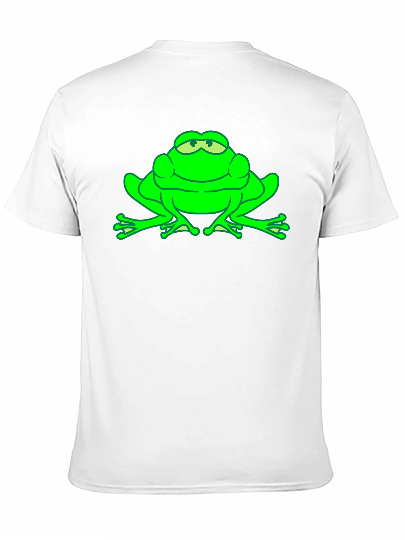 Green Frog Graphic Tee - Funny Animal T-Shirt