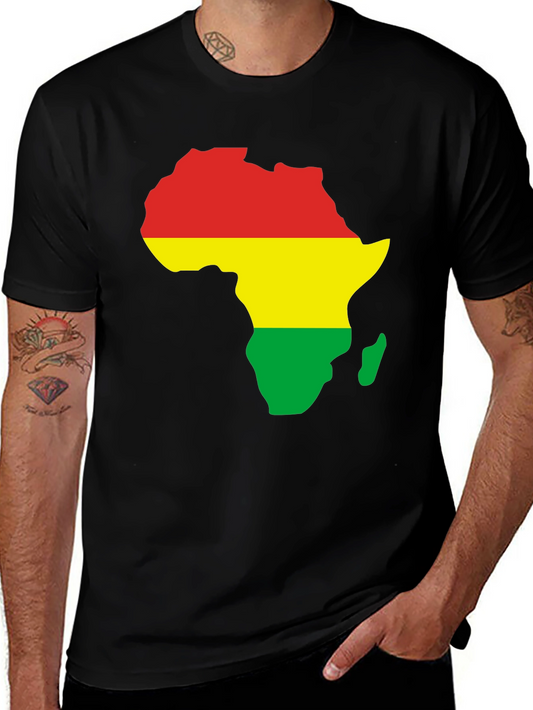 Africa Continent Flag T-Shirt