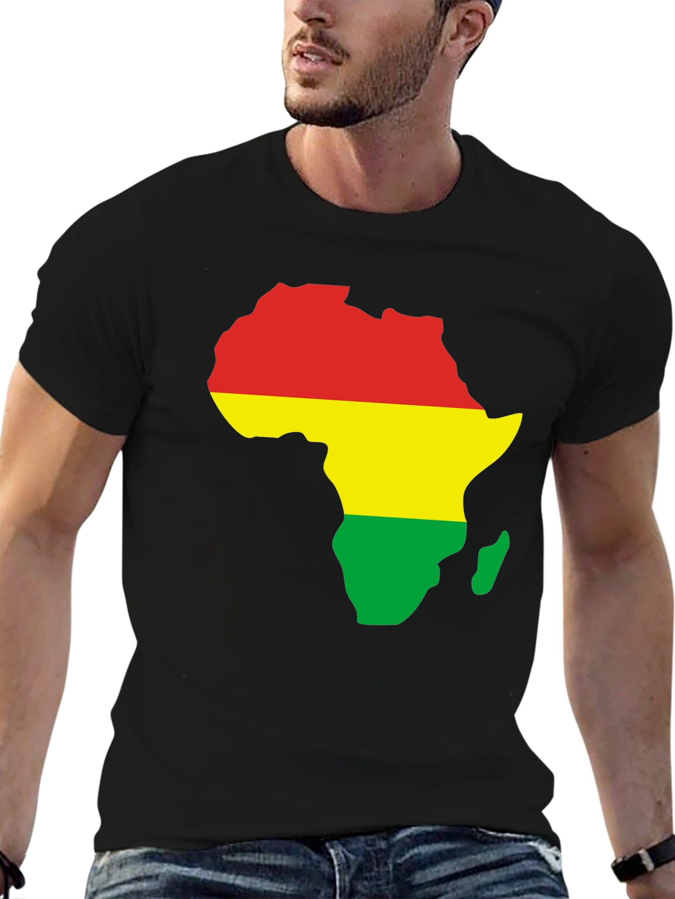 Africa Continent Flag T-Shirt