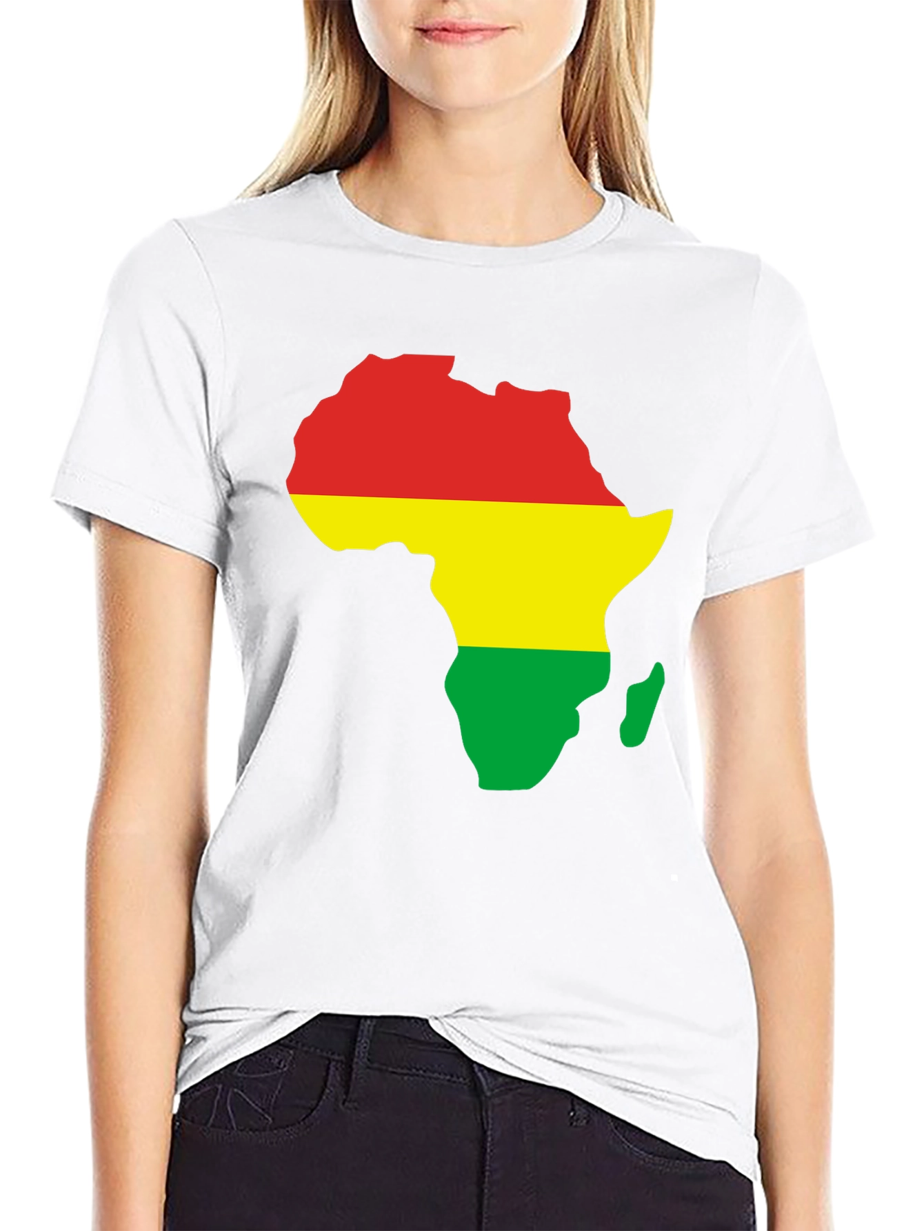 Africa Continent Flag T-Shirt