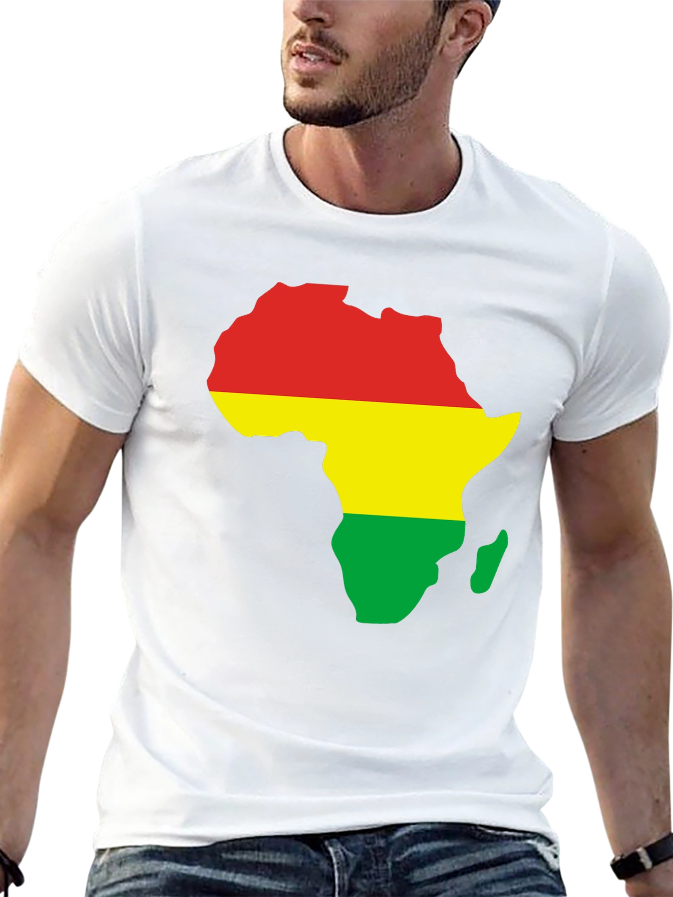 Africa Continent Flag T-Shirt