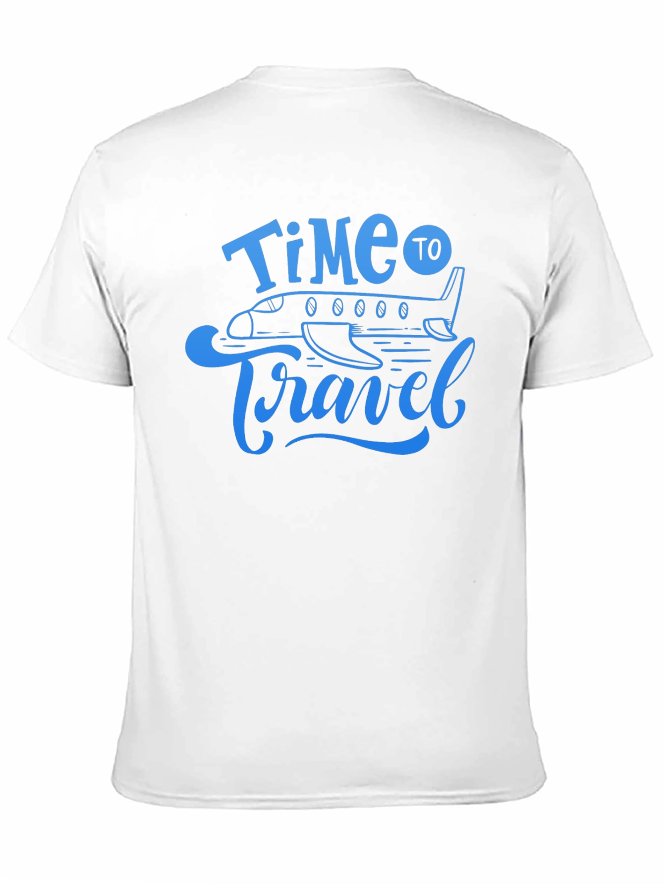 Time to Travel T-Shirt - Airplane Graphic Tee