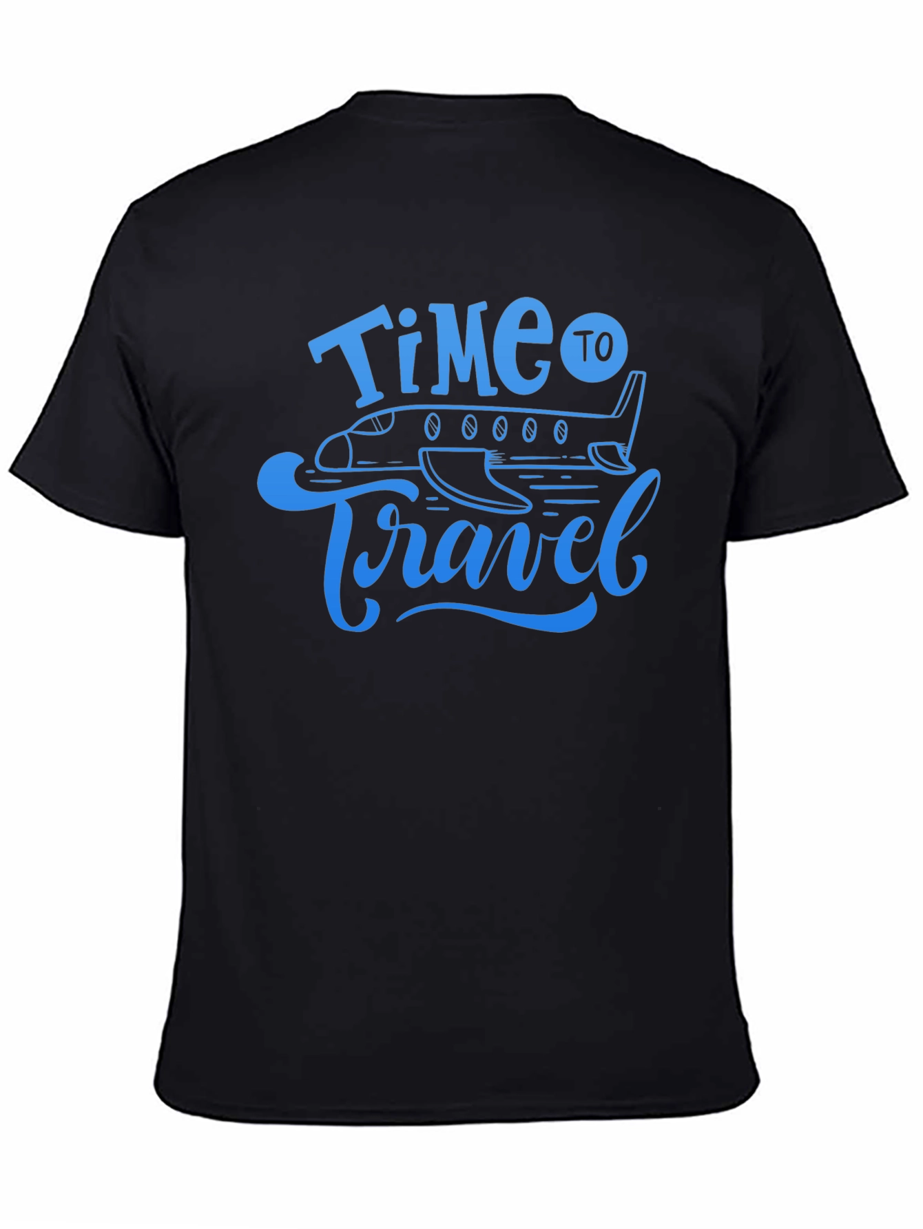 Time to Travel T-Shirt - Airplane Graphic Tee