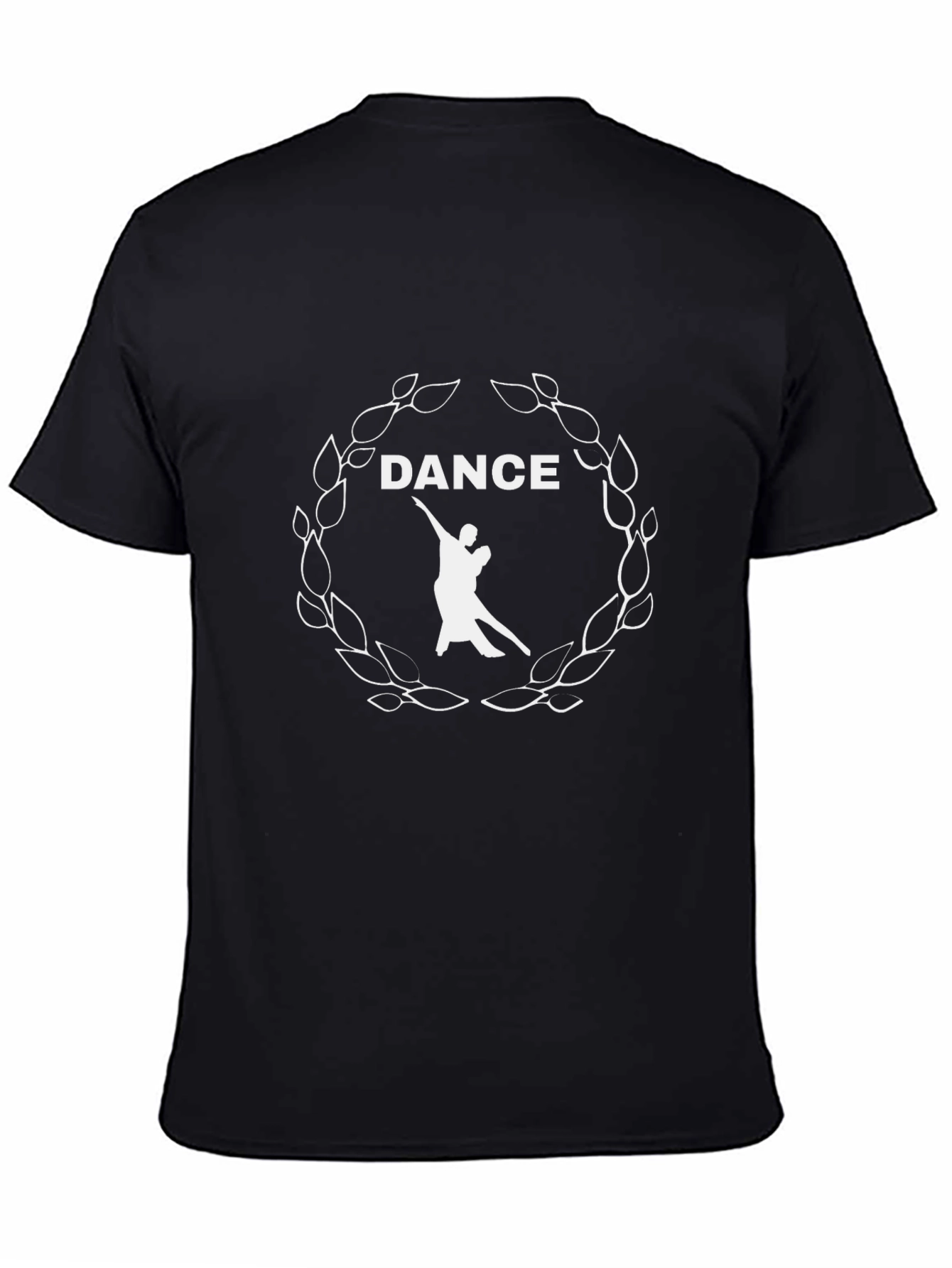 Dance Graphic Tee - Stylish Black T-Shirt