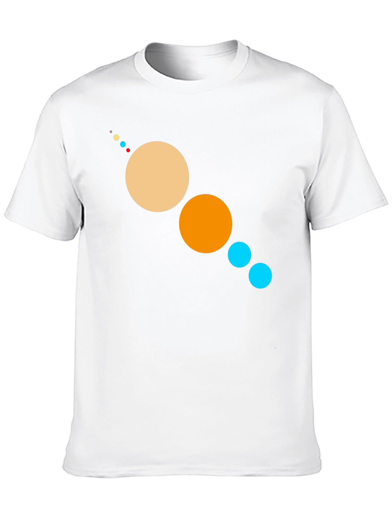 Planetary System Graphic Black T-Shirt
