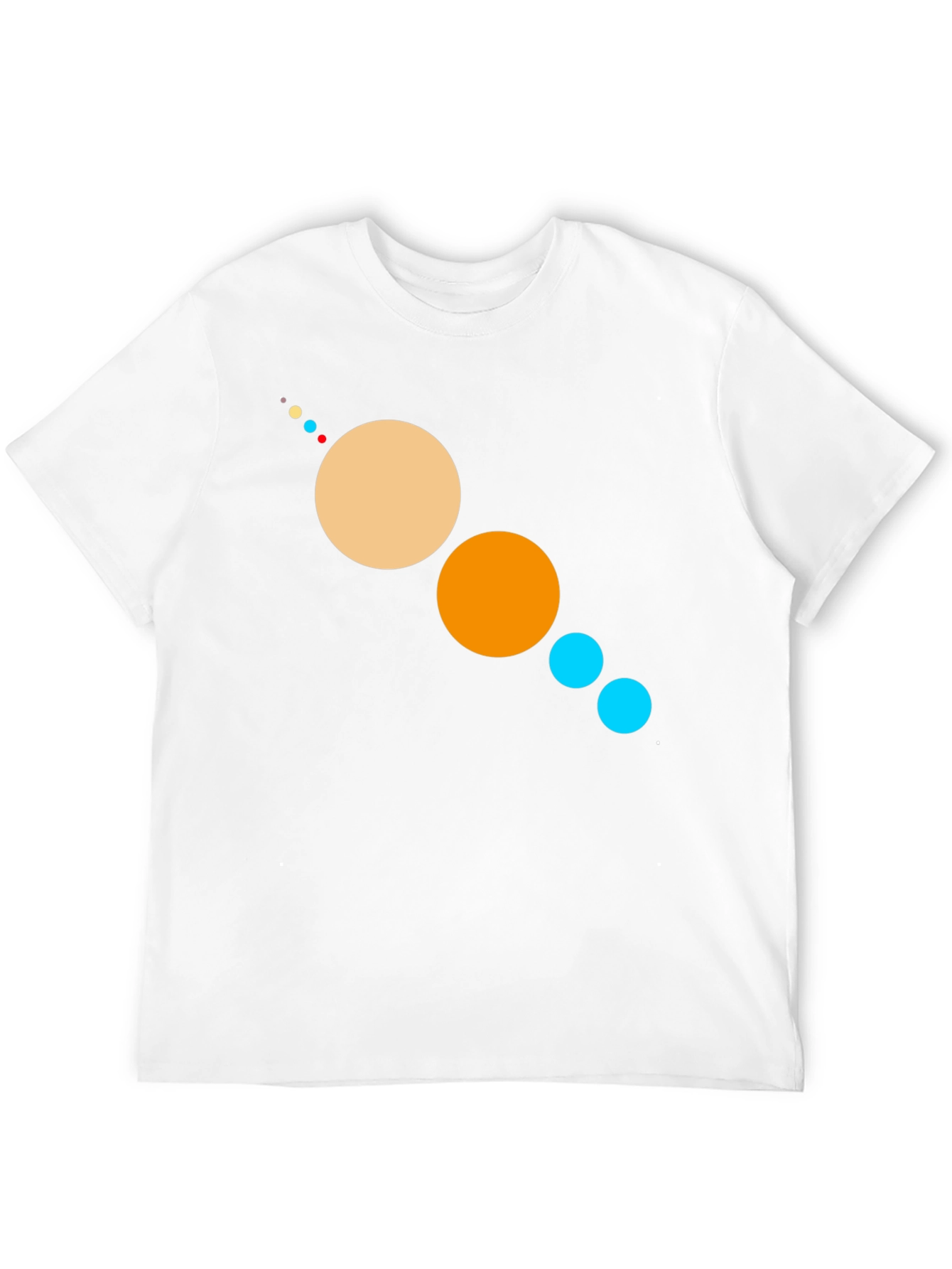 Planetary System Graphic Black T-Shirt