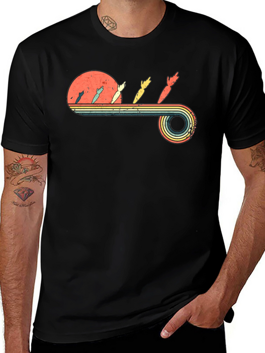 Retro Carrots T-Shirt - Vintage Style Graphic Tee