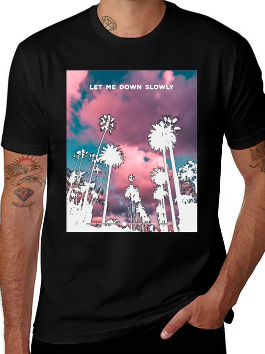 Let Me Down Slowly Palm Tree T-Shirt