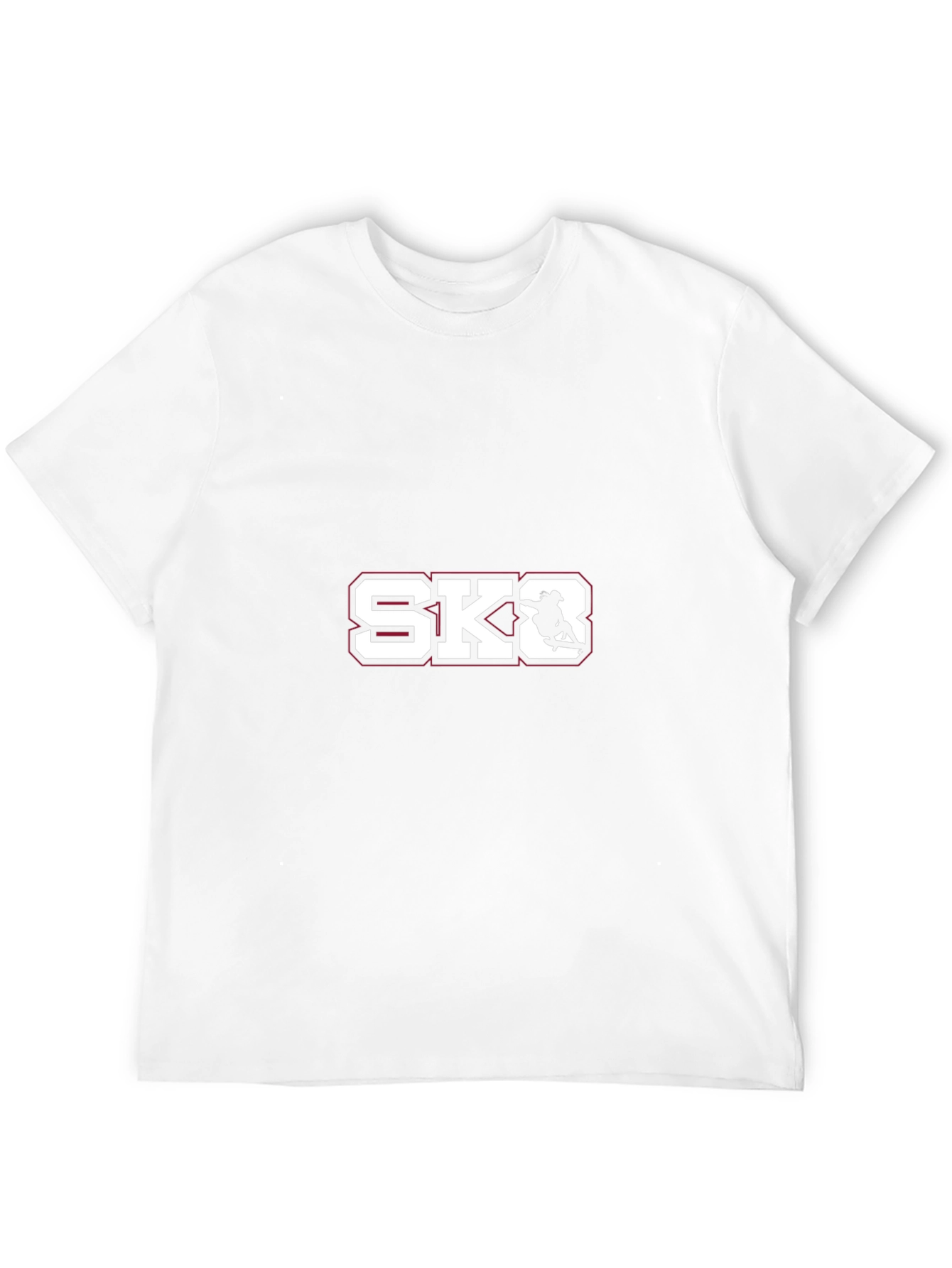 Cool SK8 Graphic Tee - Black Cotton Casual T-Shirt