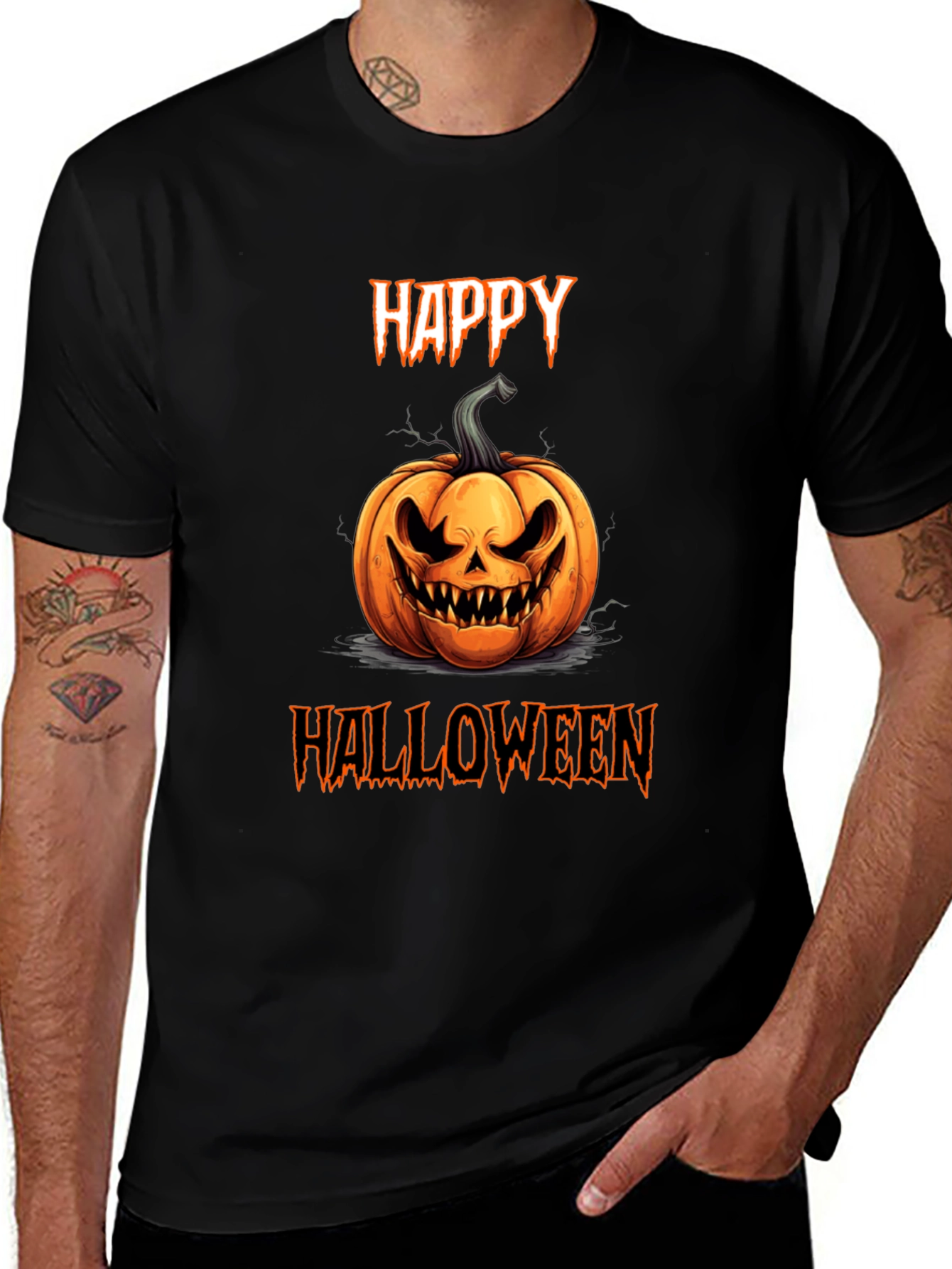 Happy Halloween Pumpkin T-Shirt