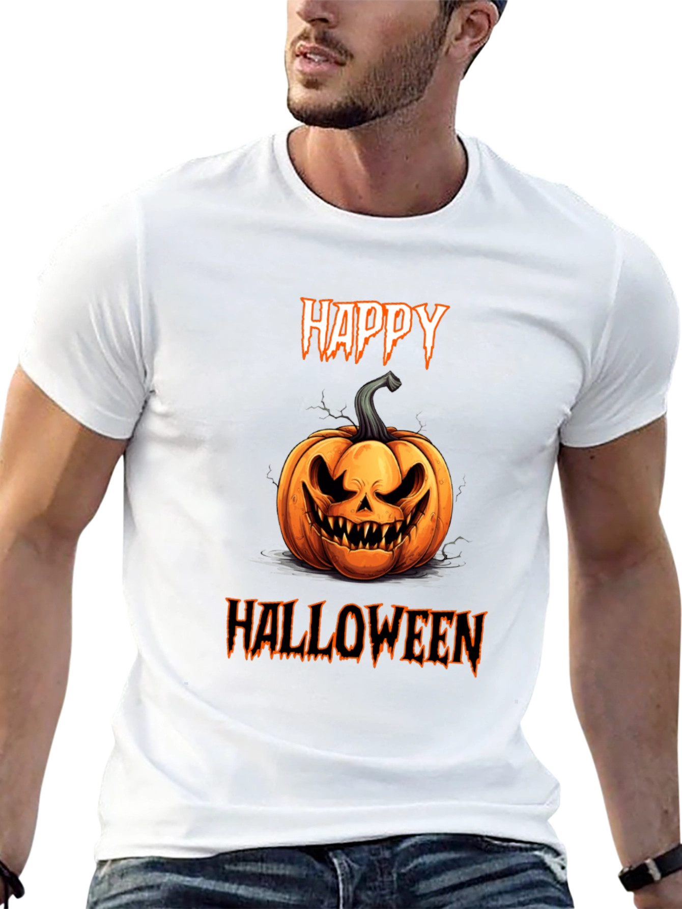 Happy Halloween Pumpkin T-Shirt