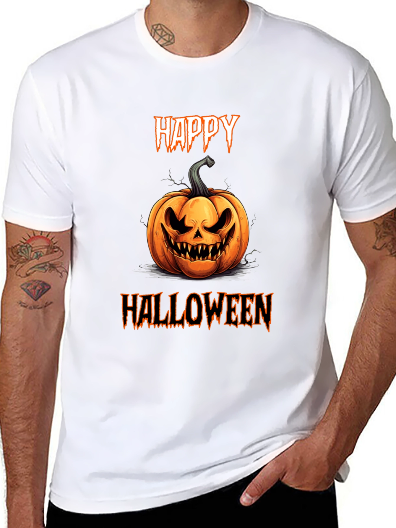 Happy Halloween Pumpkin T-Shirt
