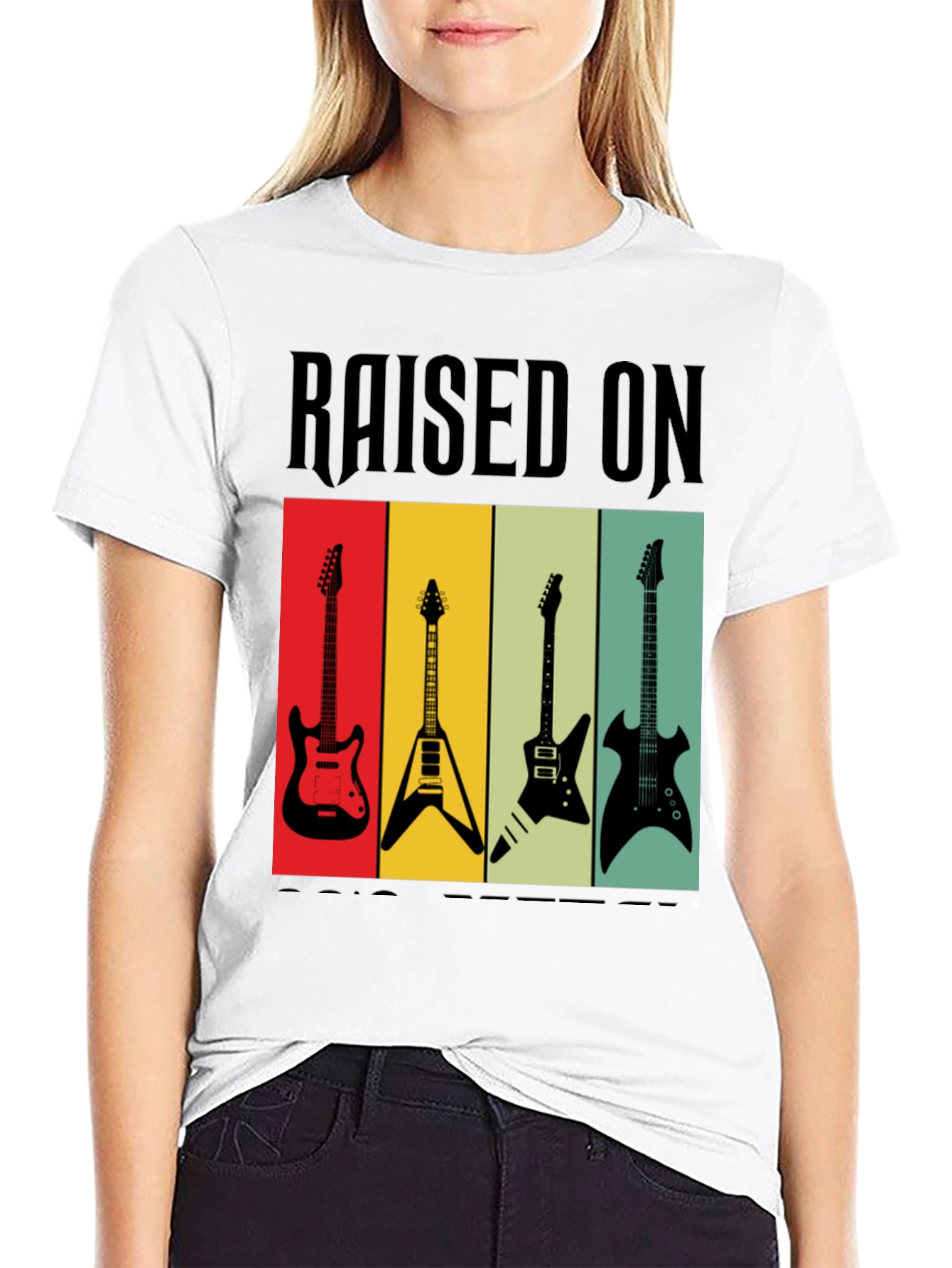 Raised on Rock Guitars T-Shirt