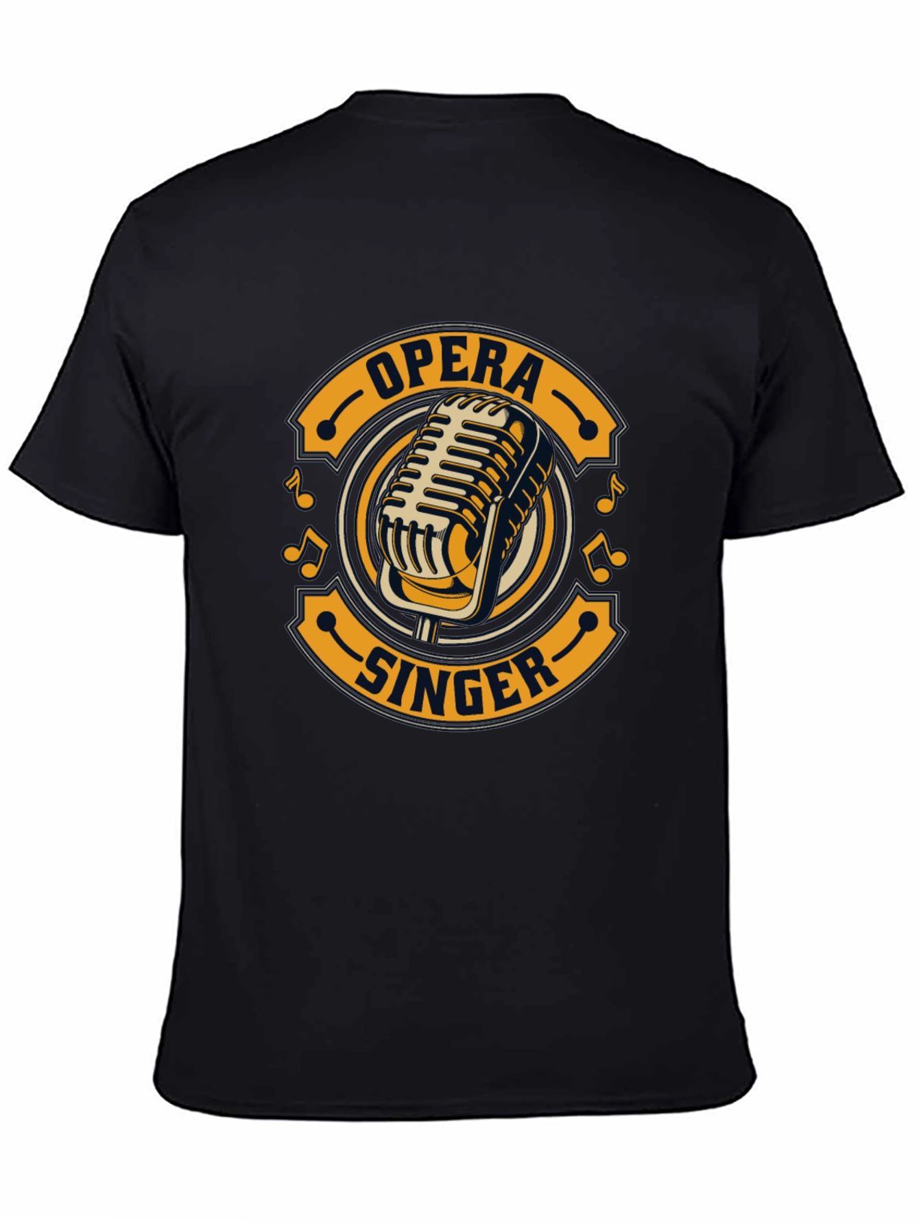 Opera Singer T-Shirt Retro Microphone Tee