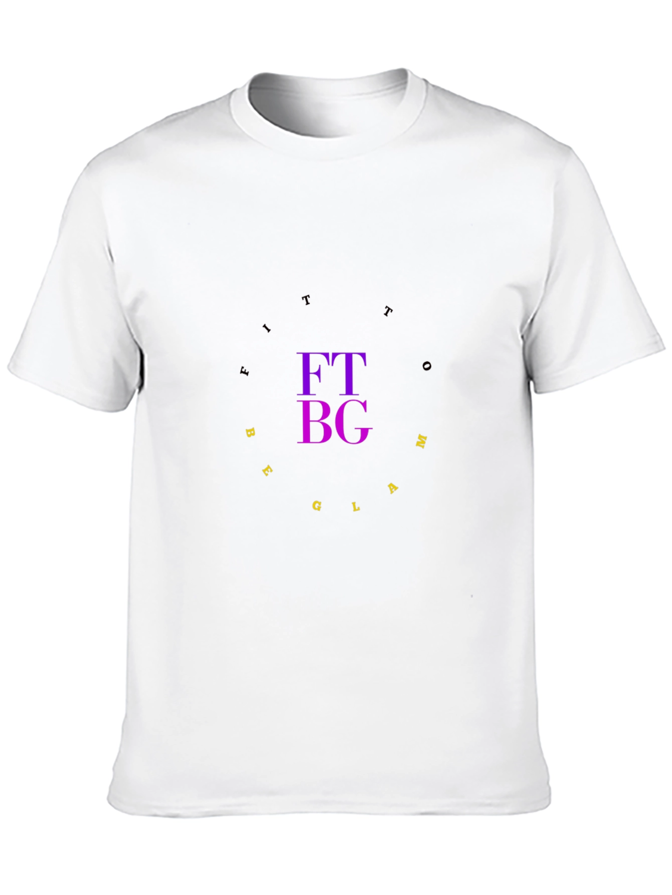 FTBG Glam T-Shirt - Stylish Black Tee