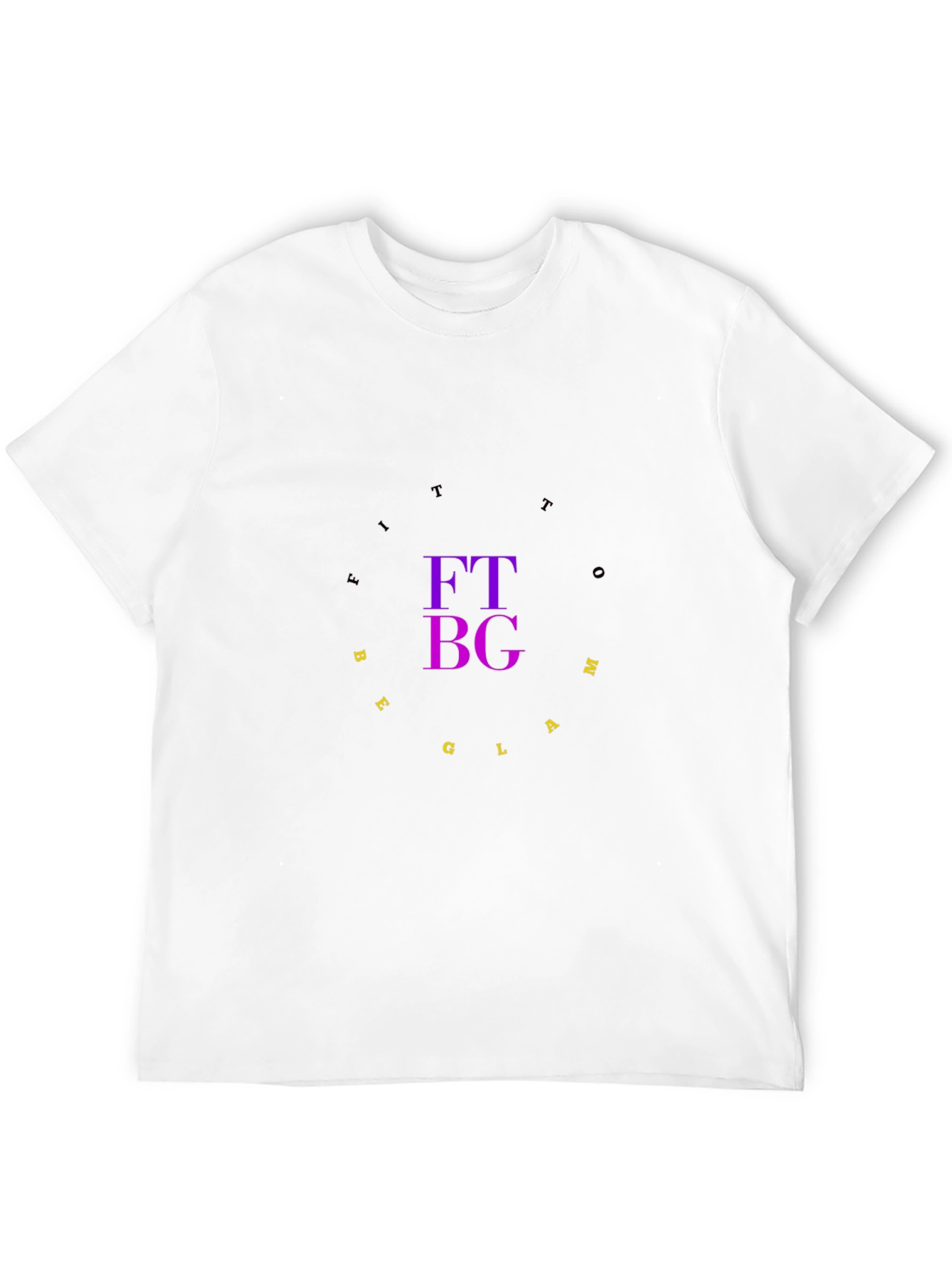 FTBG Glam T-Shirt - Stylish Black Tee