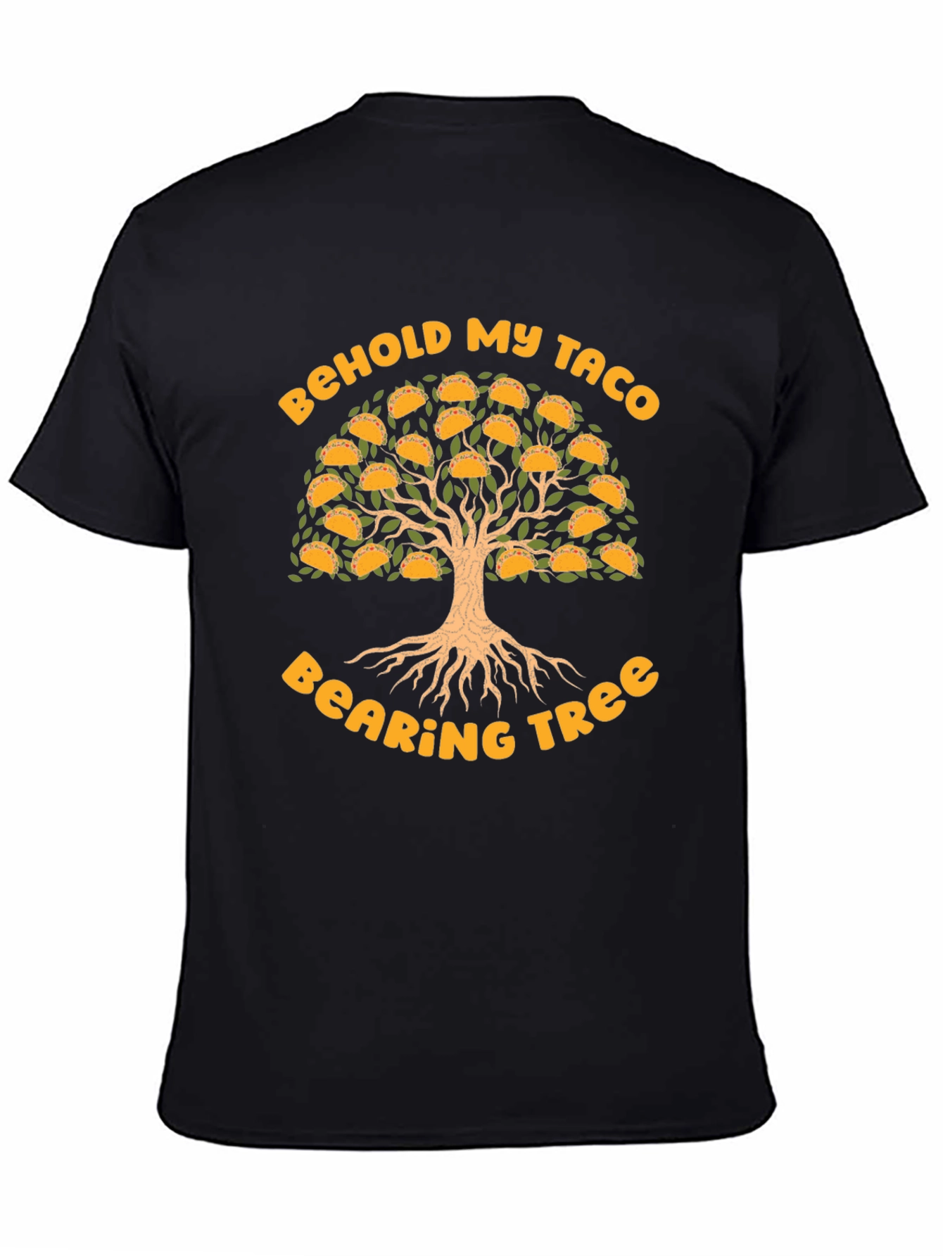 Behold My Taco Bearing Tree Graphic T-Shirt