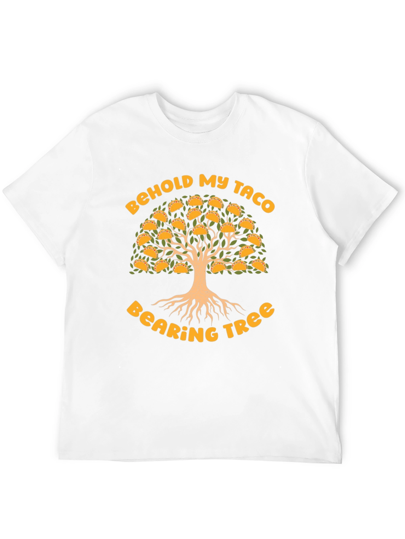 Behold My Taco Bearing Tree Graphic T-Shirt