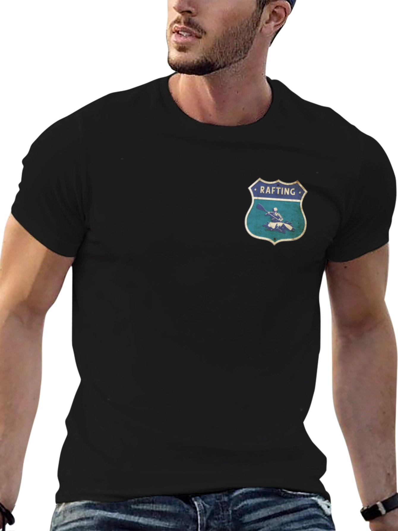 Rafting Graphic Tee - Cool Outdoors Shirt