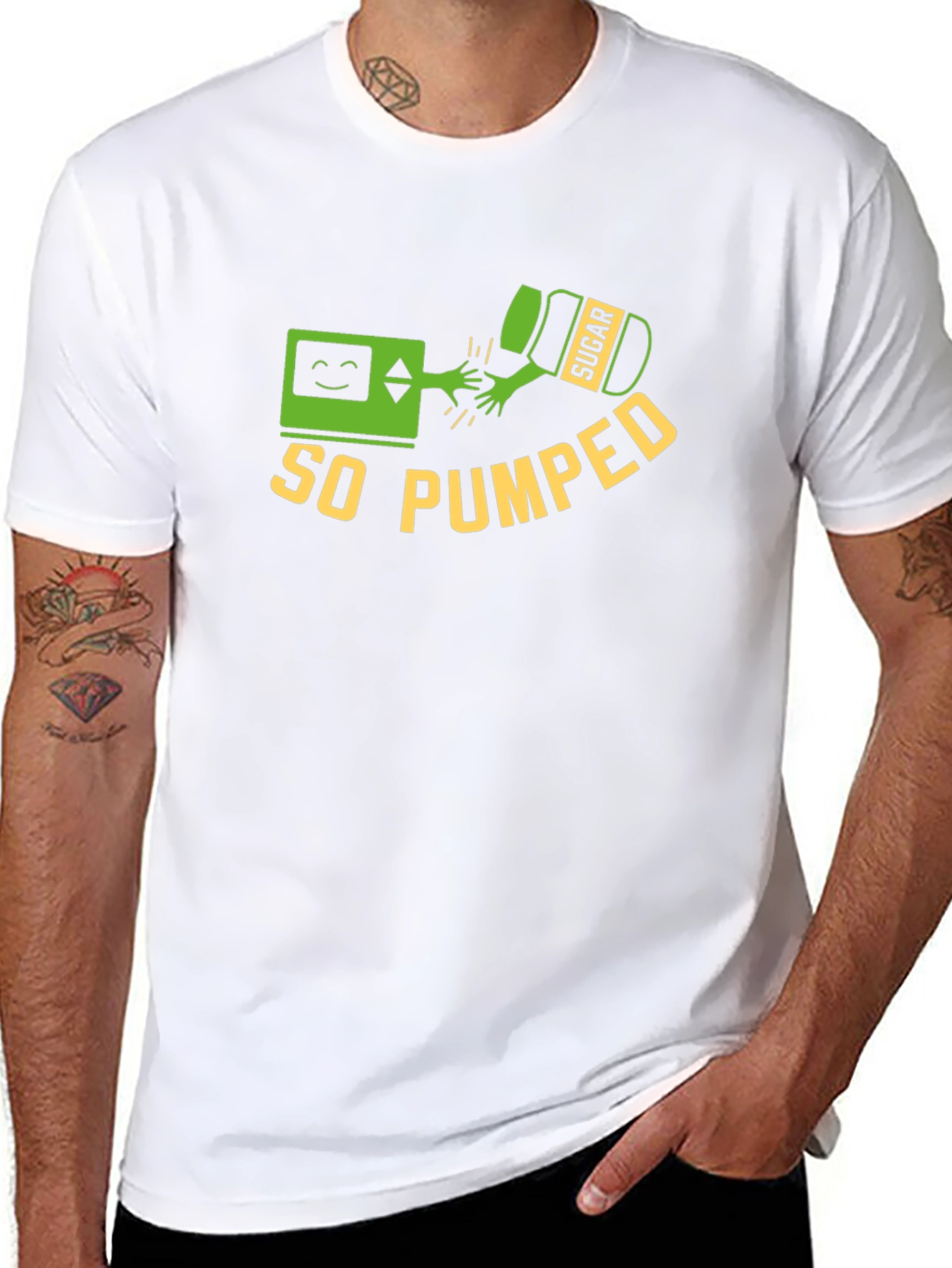 So Pumped T-Shirt - Diabetes Humor Tee