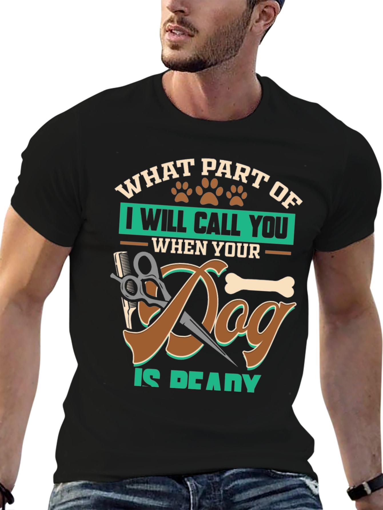 Dog Grooming T-Shirt - What Part Of Funny Tee