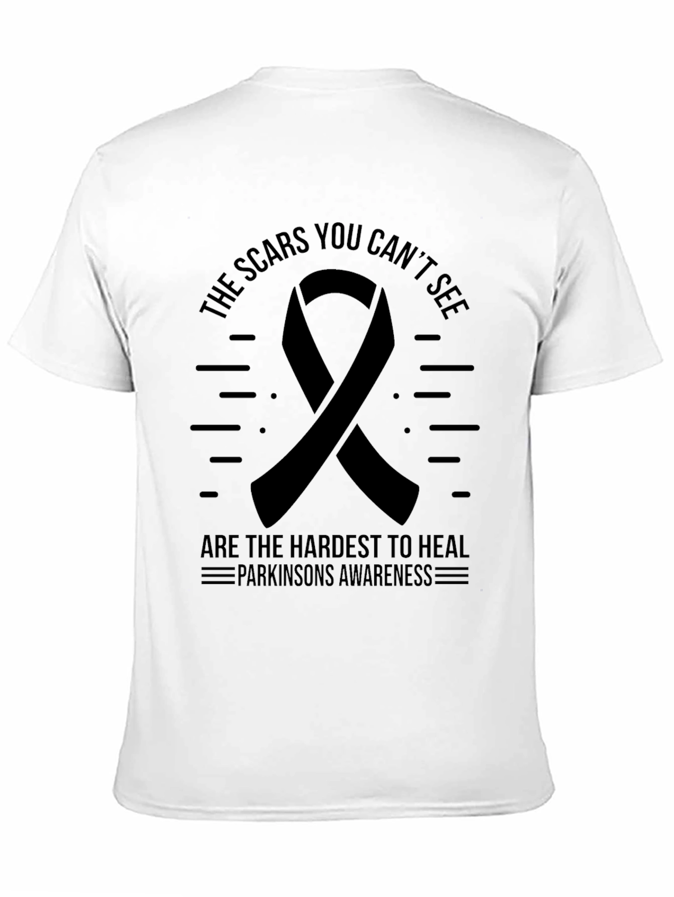 Parkinsons Awareness T-Shirt - Scars You Cant See