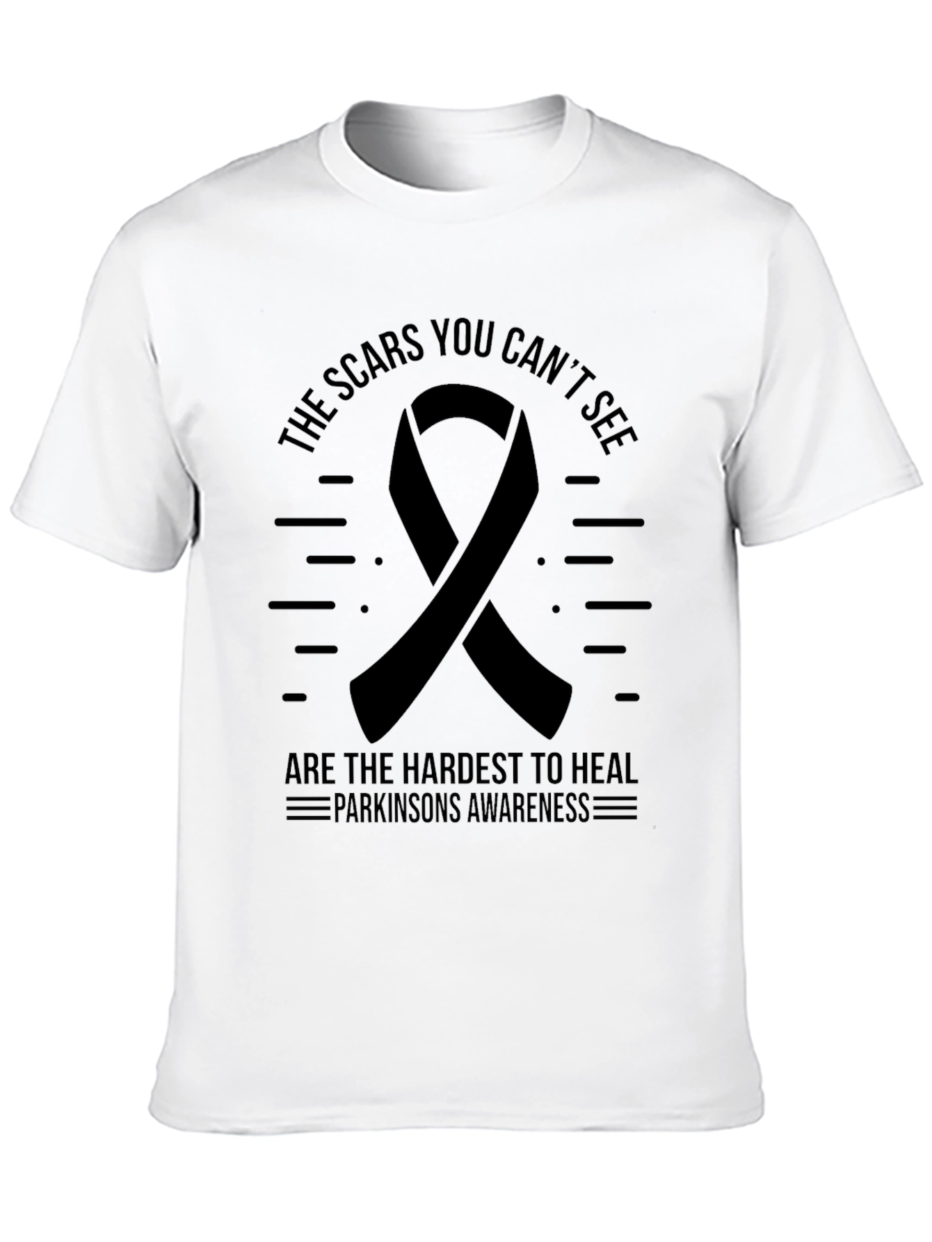 Parkinsons Awareness T-Shirt - Scars You Cant See