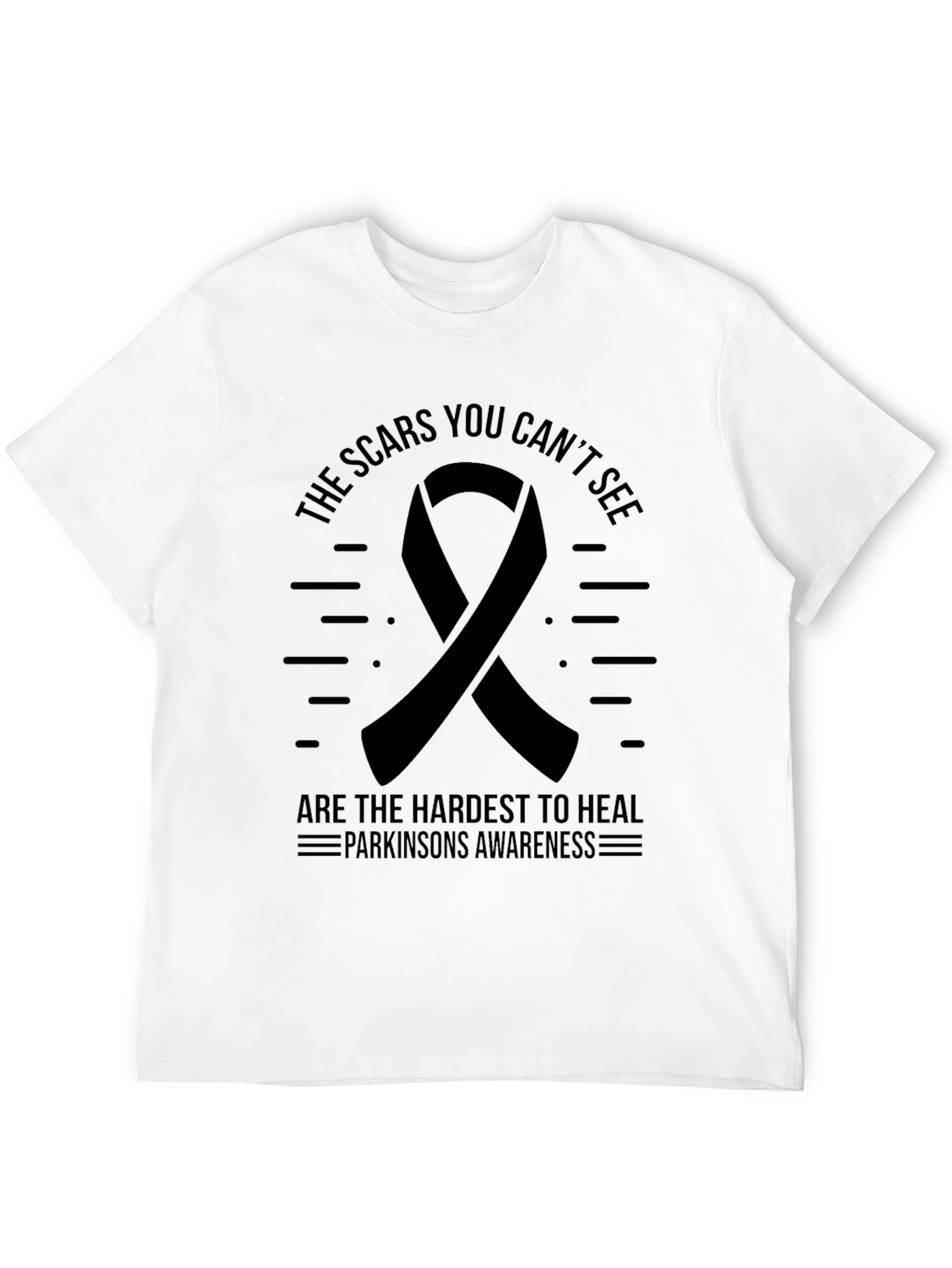 Parkinsons Awareness T-Shirt - Scars You Cant See