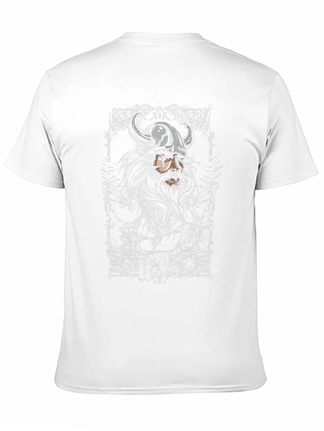 Viking Warrior Graphic Black T-Shirt