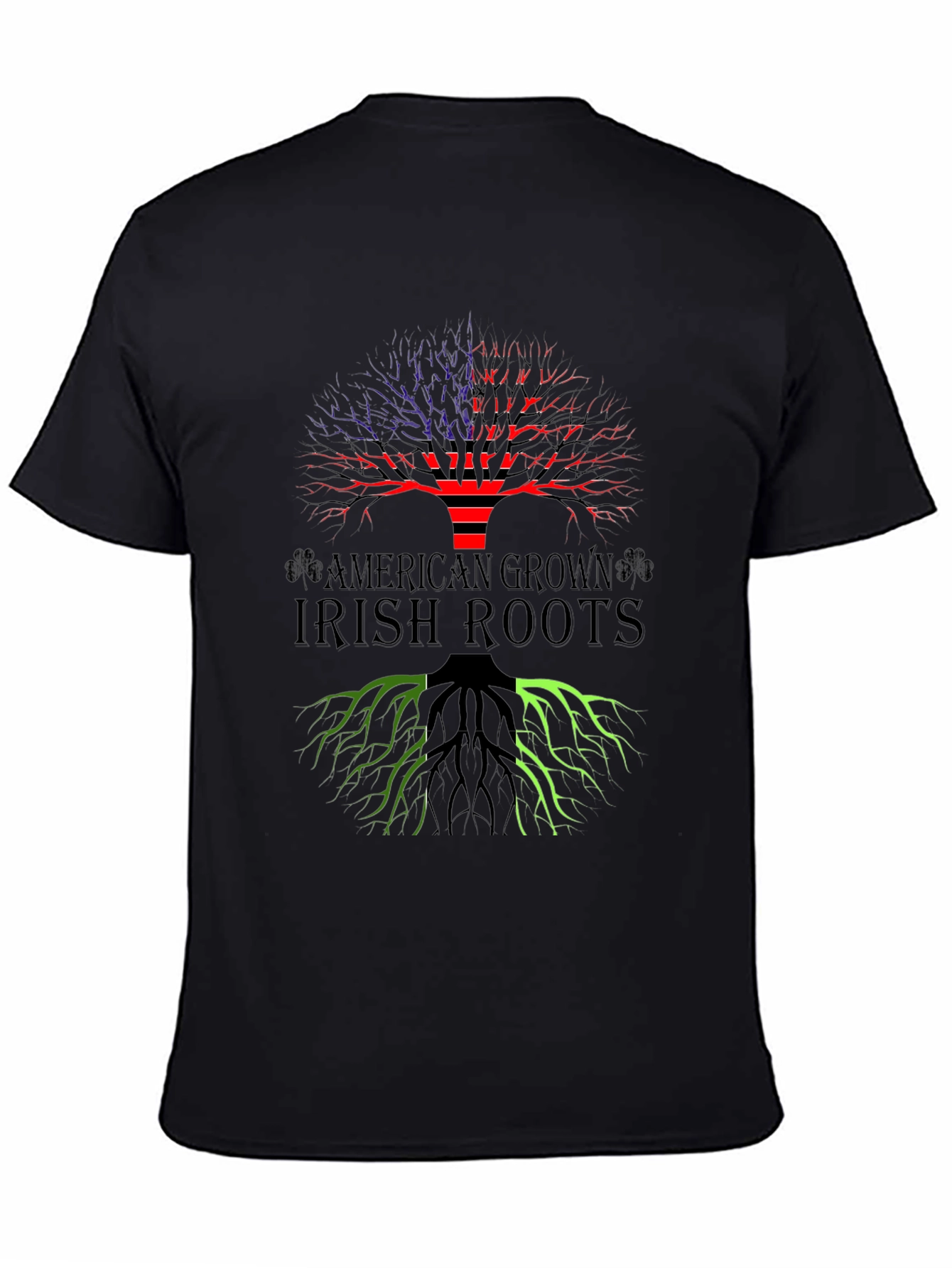 American Grown Irish Roots Graphic Tee