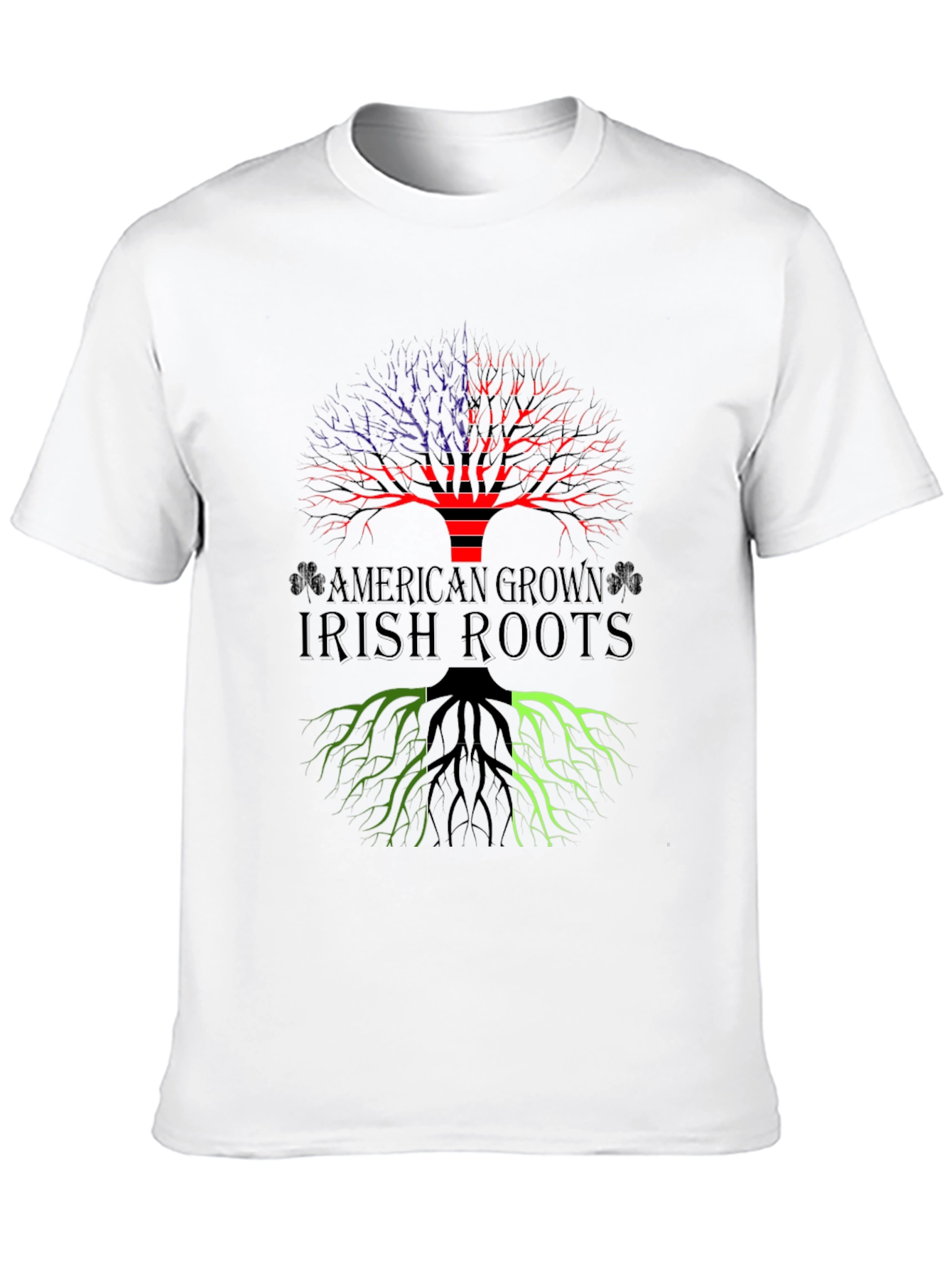 American Grown Irish Roots Graphic Tee