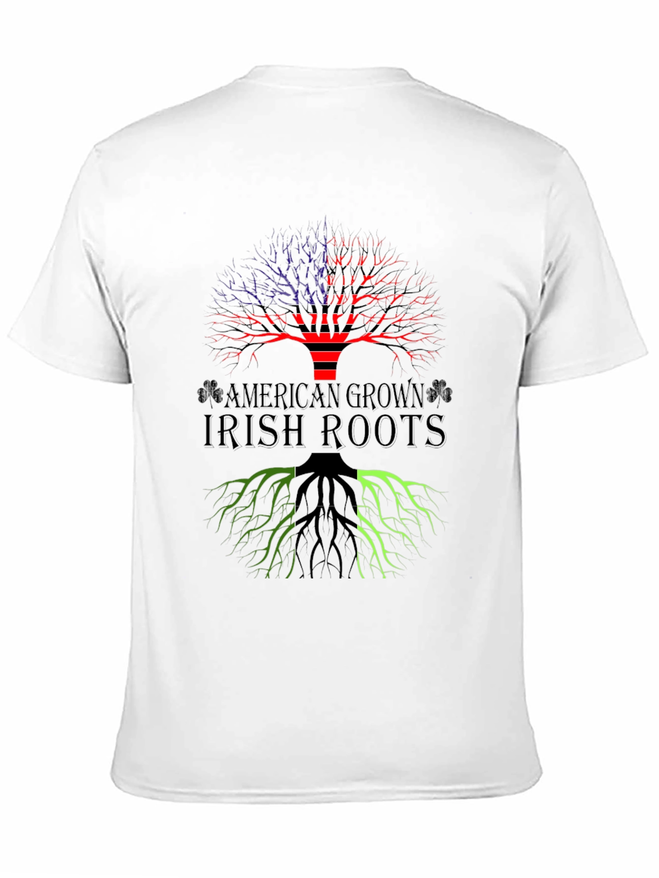 American Grown Irish Roots Graphic Tee