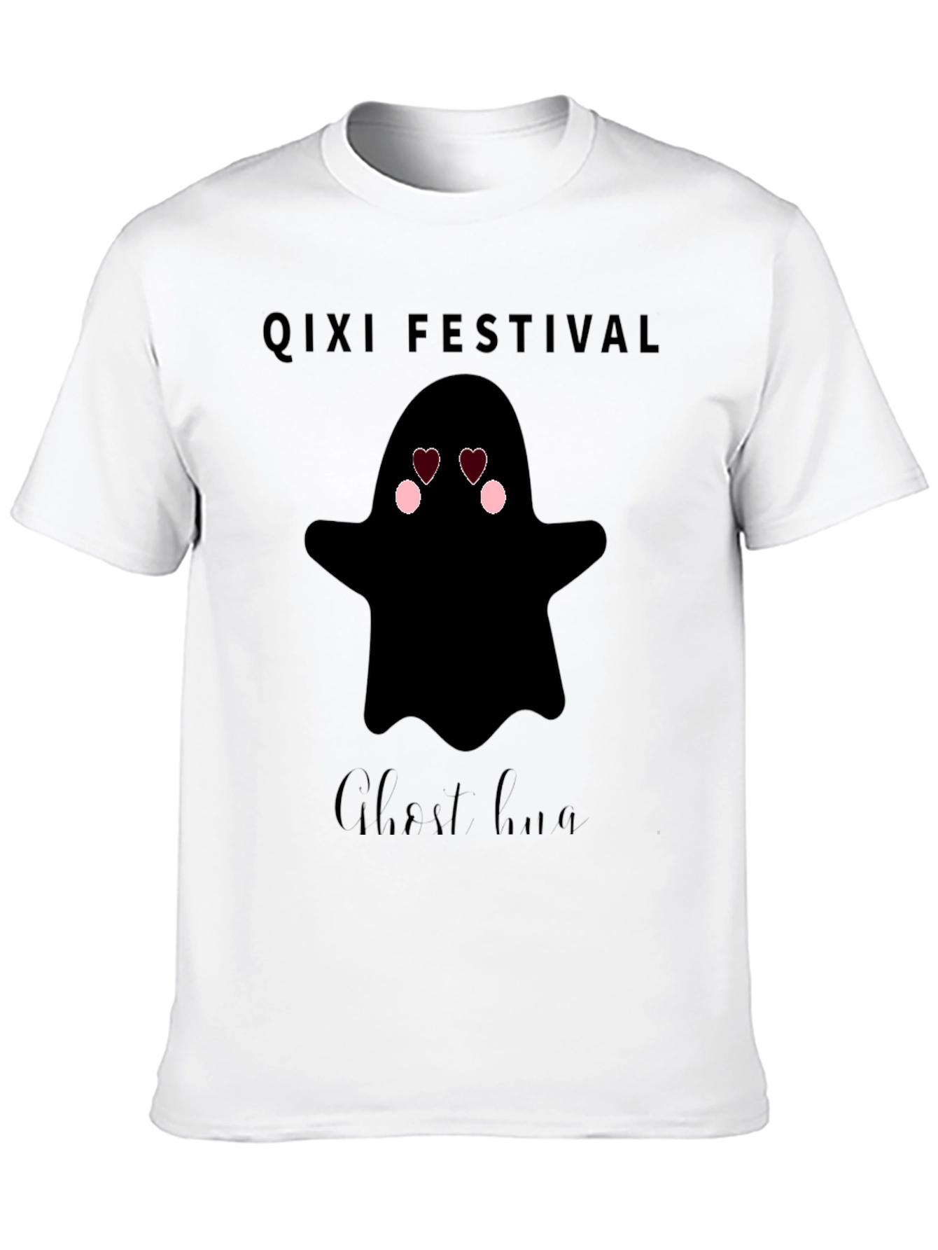 Qixi Festival Ghost Hug T-Shirt