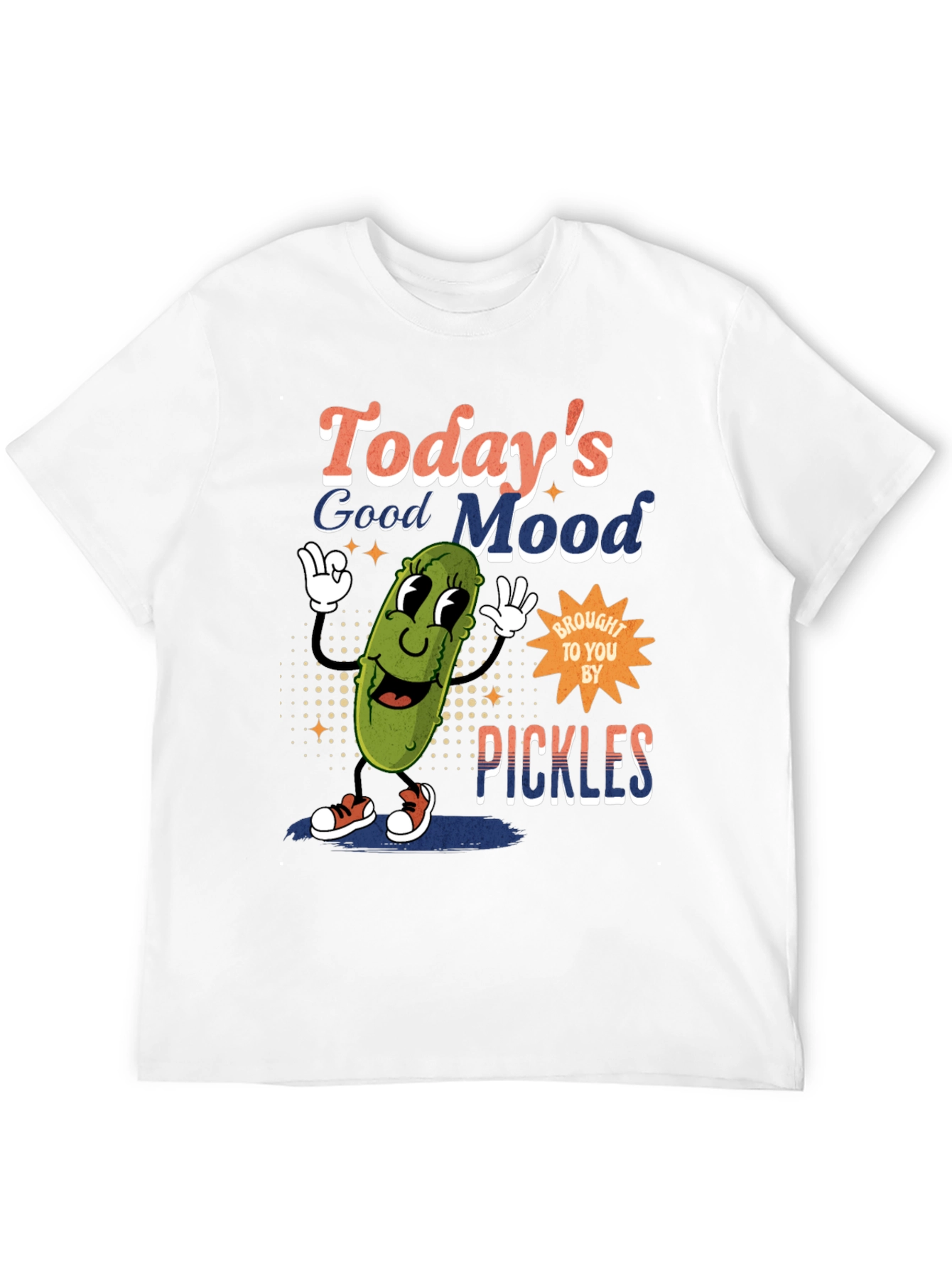 Funny Pickle Graphic T-Shirt - Todays Good Mood