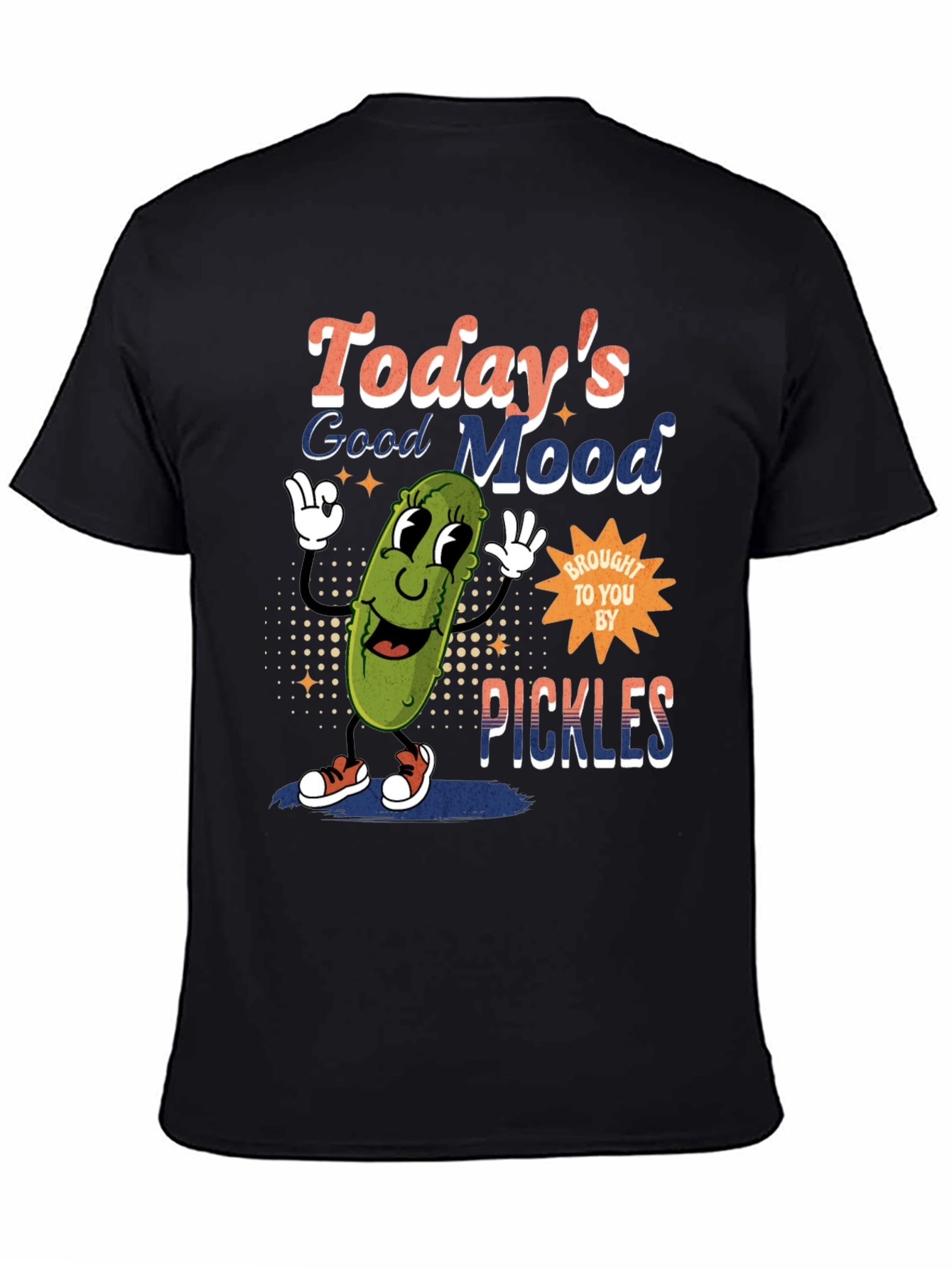 Funny Pickle Graphic T-Shirt - Todays Good Mood