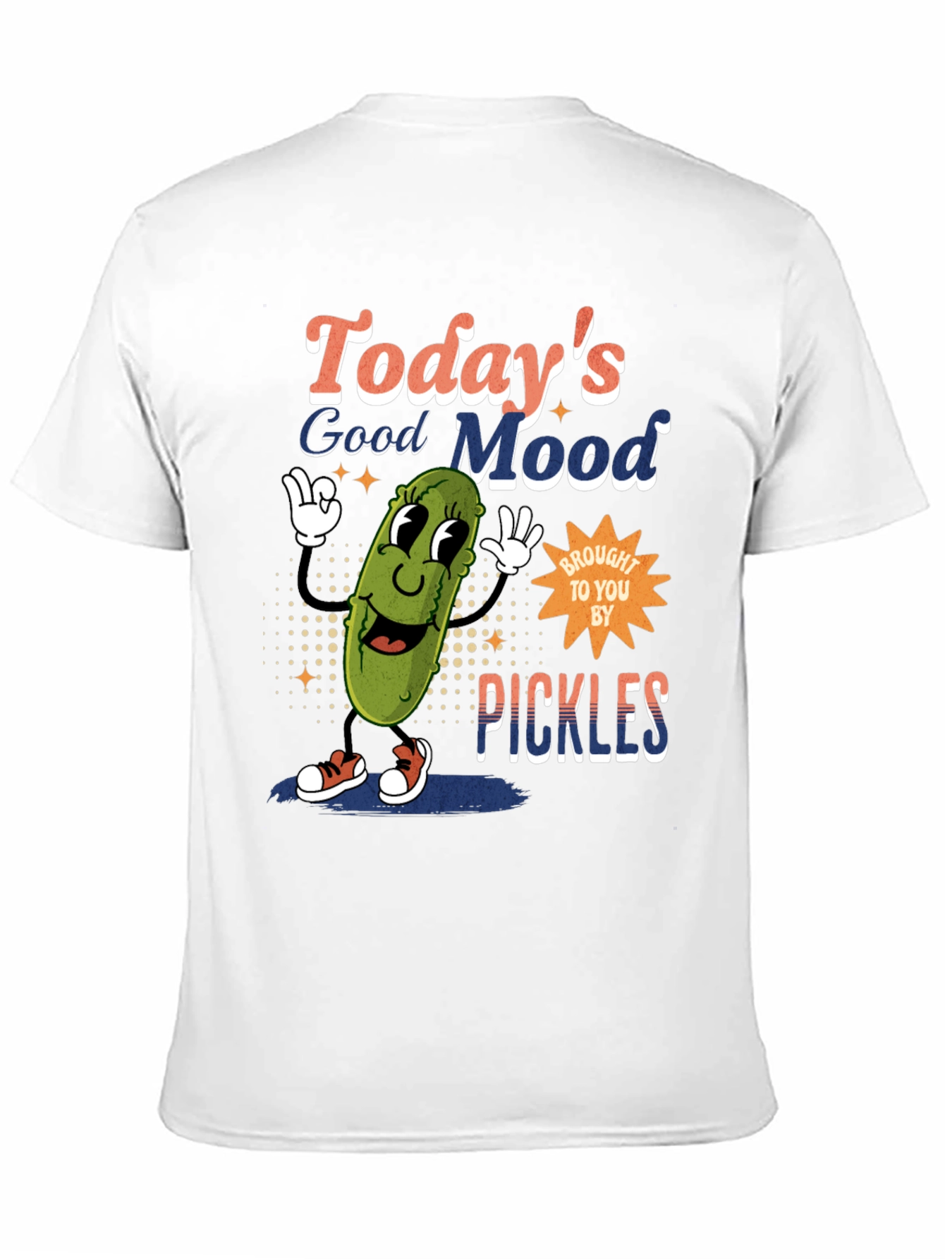 Funny Pickle Graphic T-Shirt - Todays Good Mood