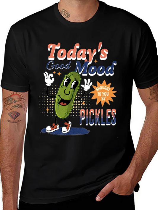 Funny Pickle Graphic T-Shirt - Todays Good Mood