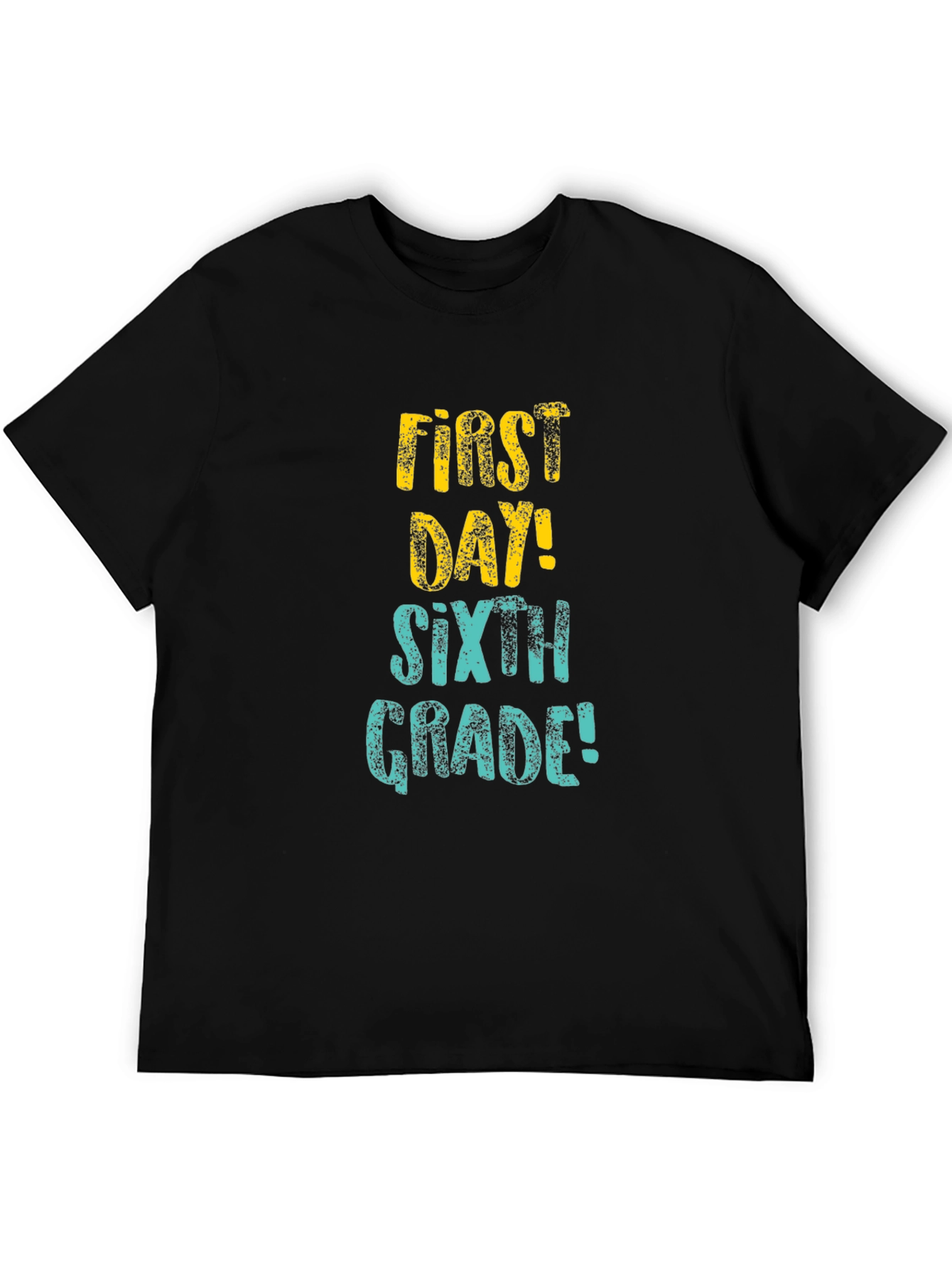 First Day Sixth Grade Graphic Tee