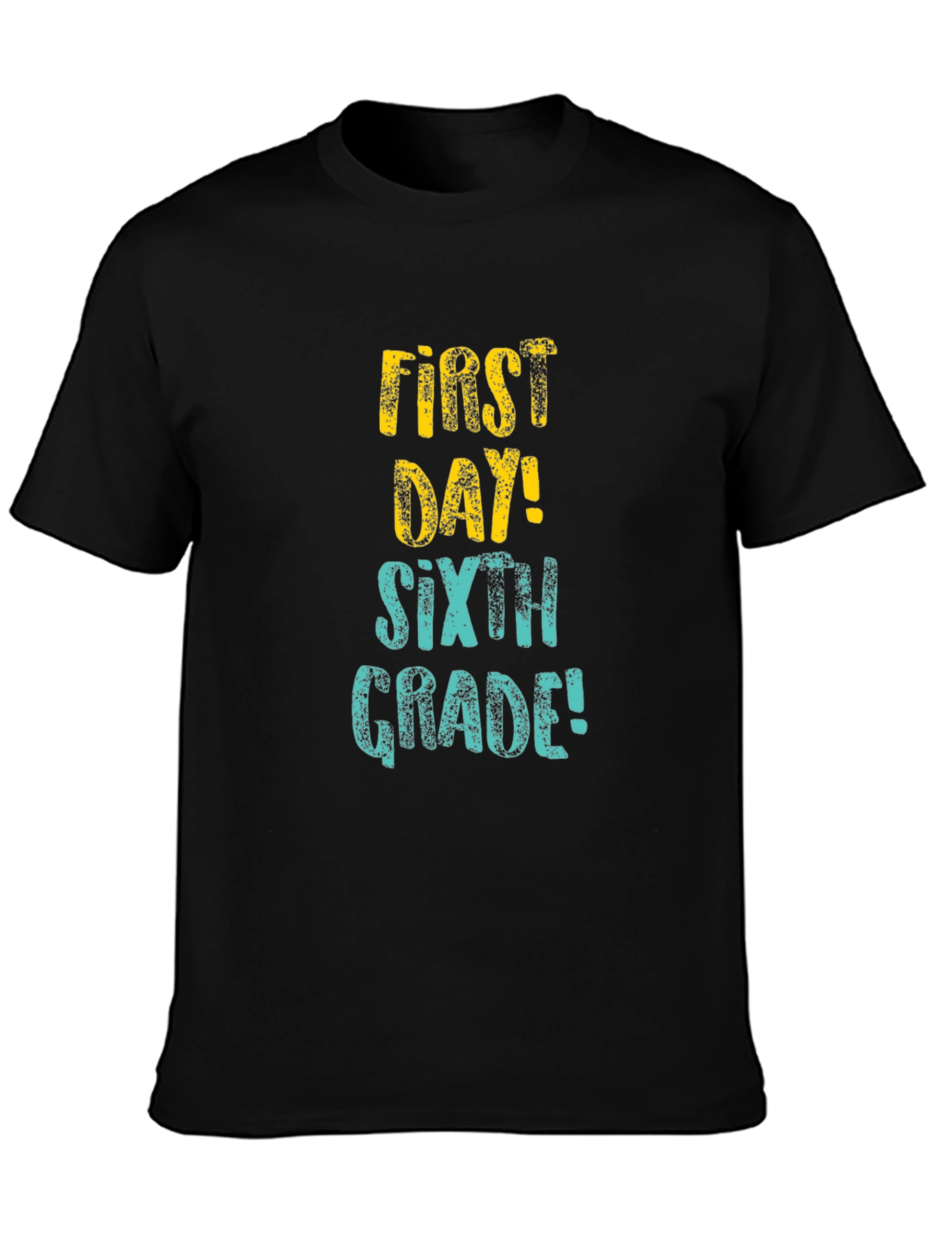 First Day Sixth Grade Graphic Tee