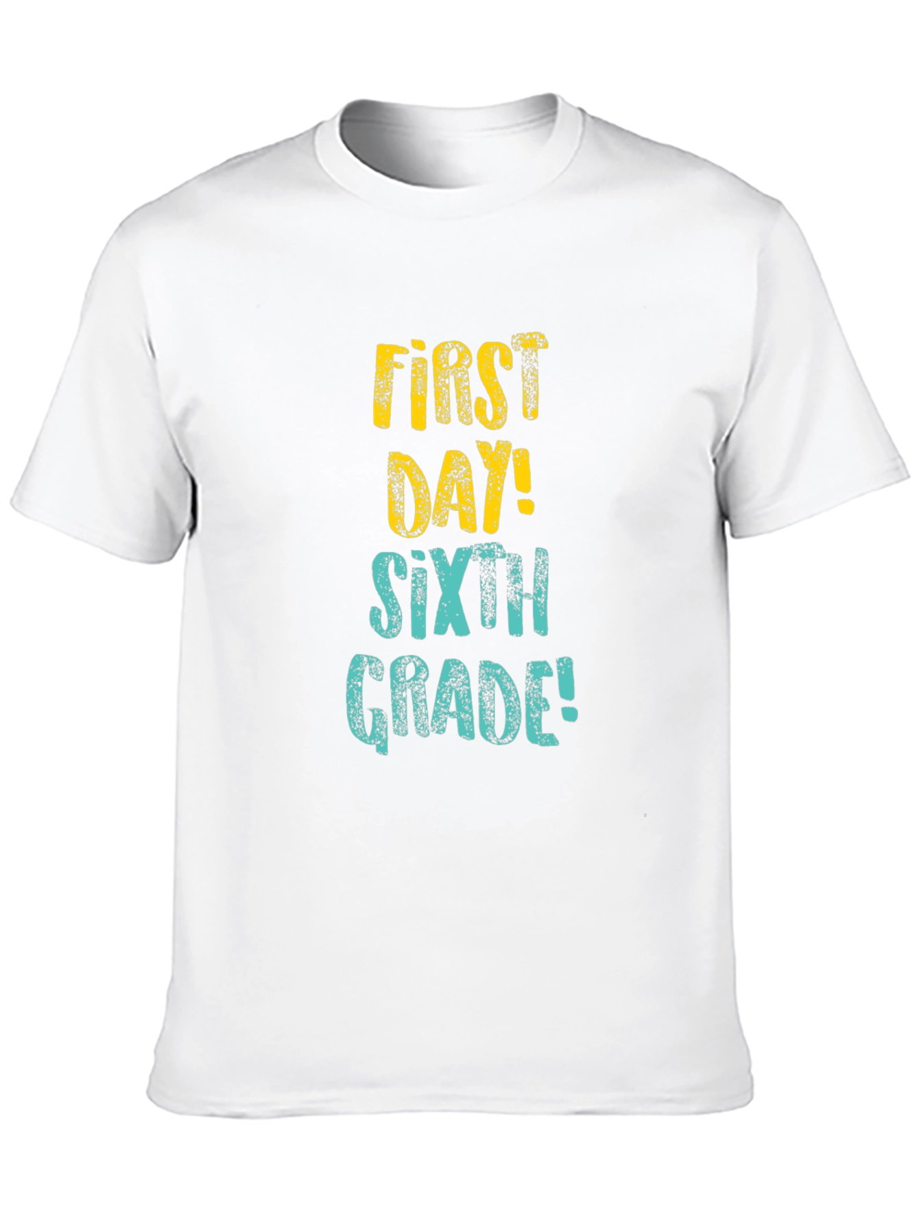First Day Sixth Grade Graphic Tee