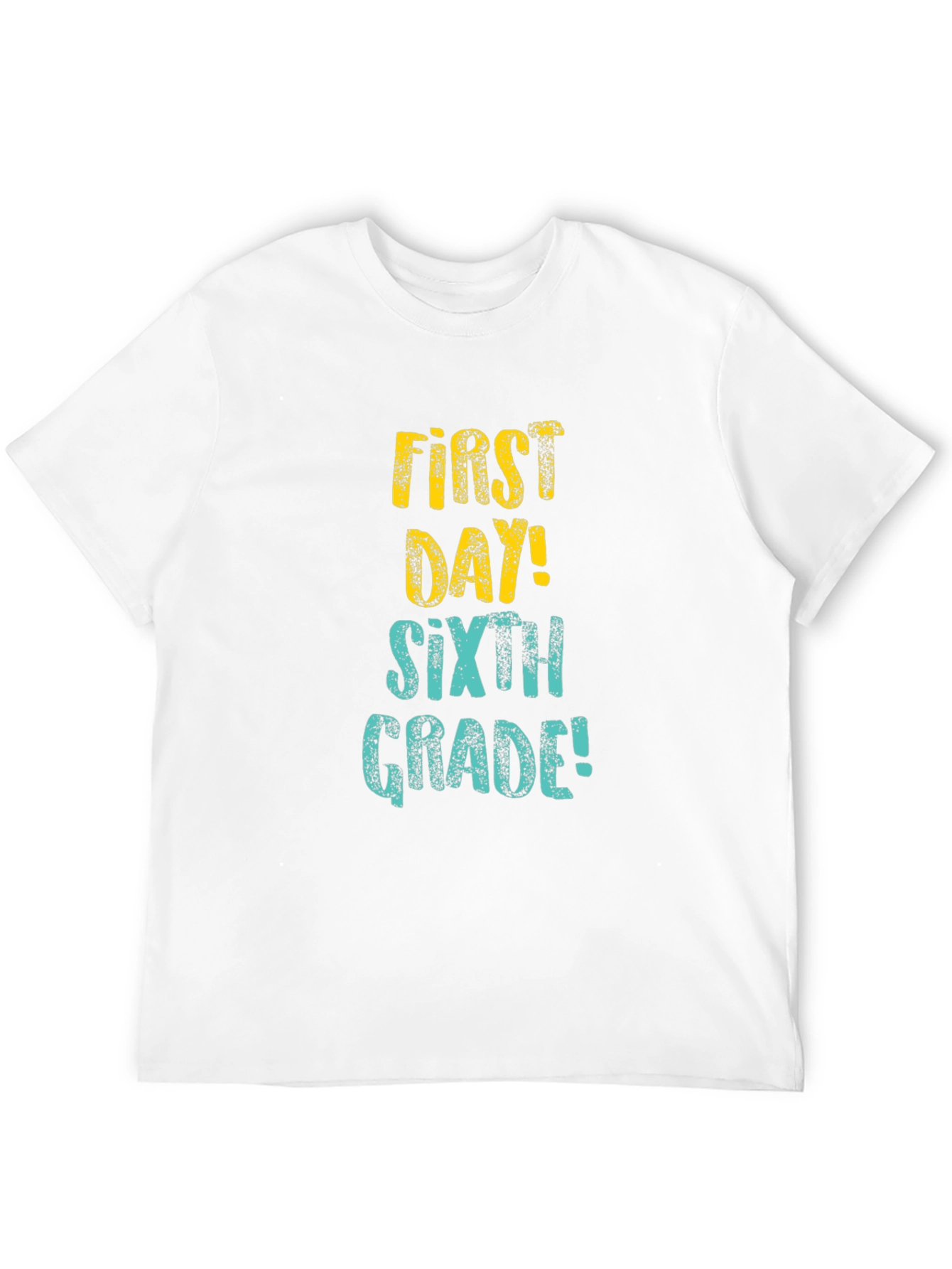 First Day Sixth Grade Graphic Tee