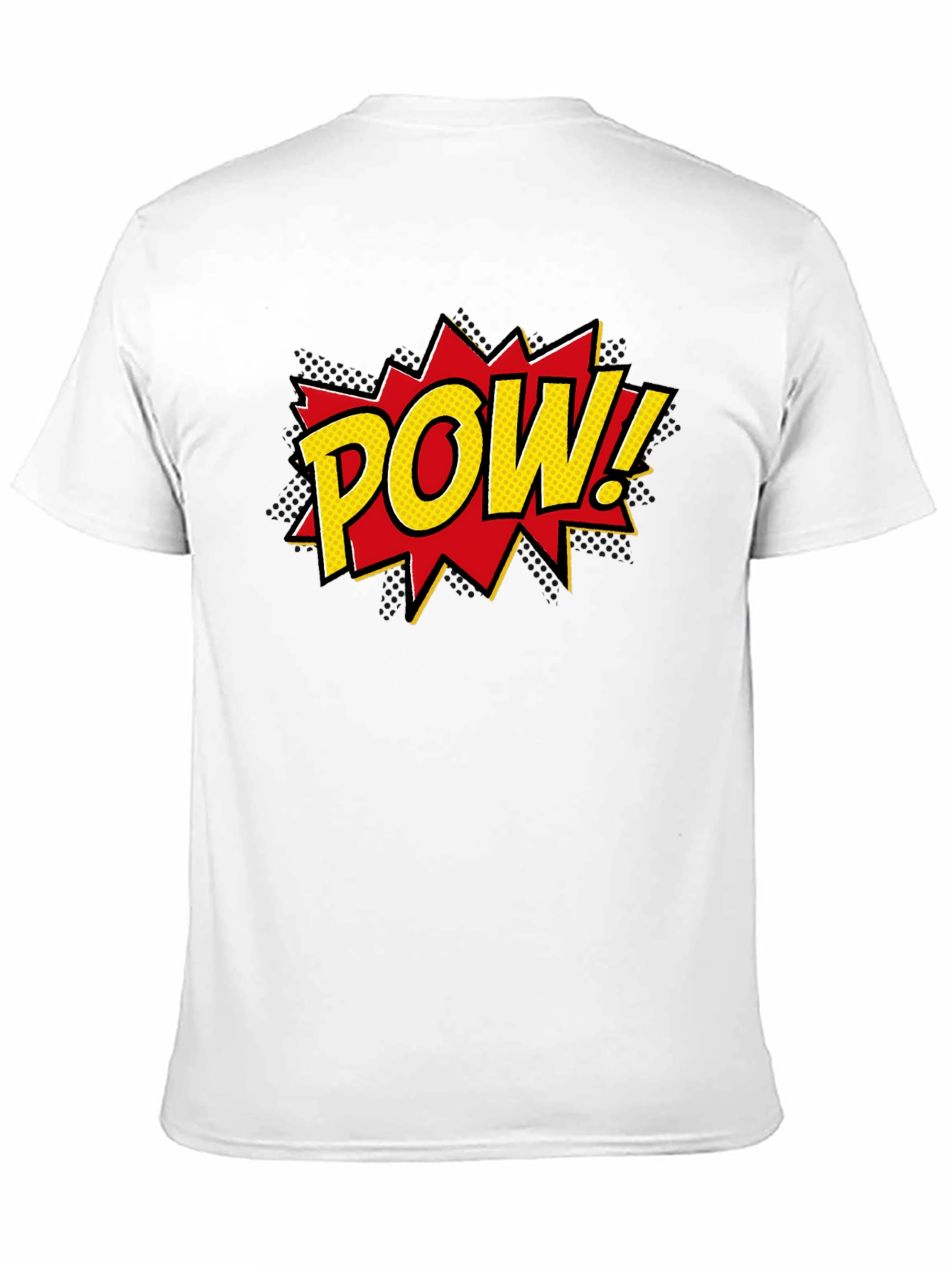 Comic POW! Graphic Tee - Stylish Black T-Shirt