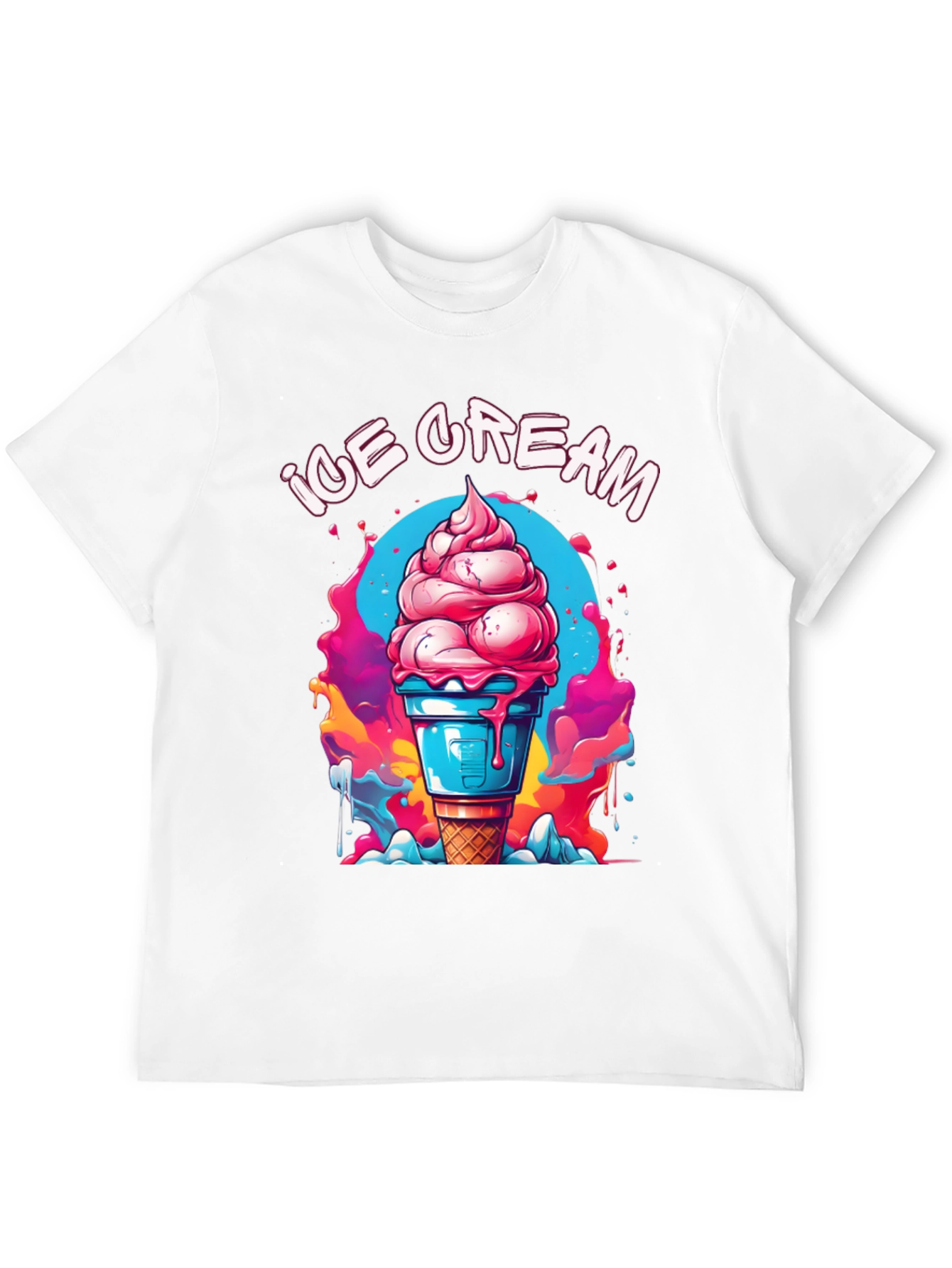 Ice Cream Graphic T-Shirt