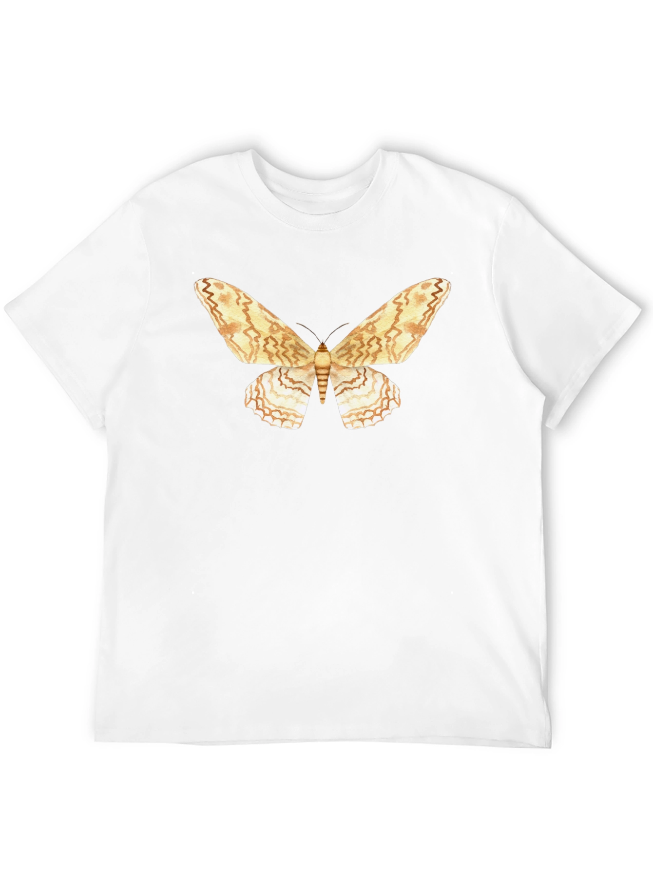 Moth Graphic T-Shirt - Stylish Nature Tee