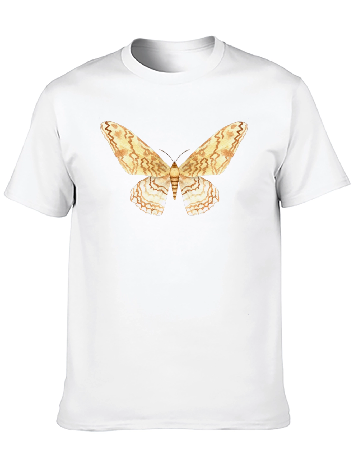 Moth Graphic T-Shirt - Stylish Nature Tee