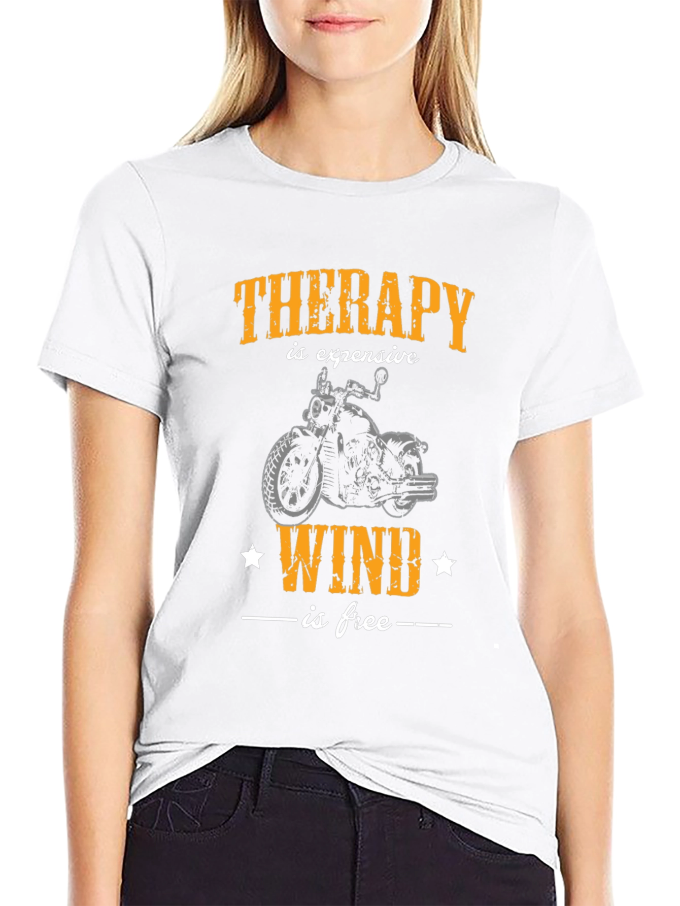 Therapy Expensive Wind Free T-Shirt Motorcycle